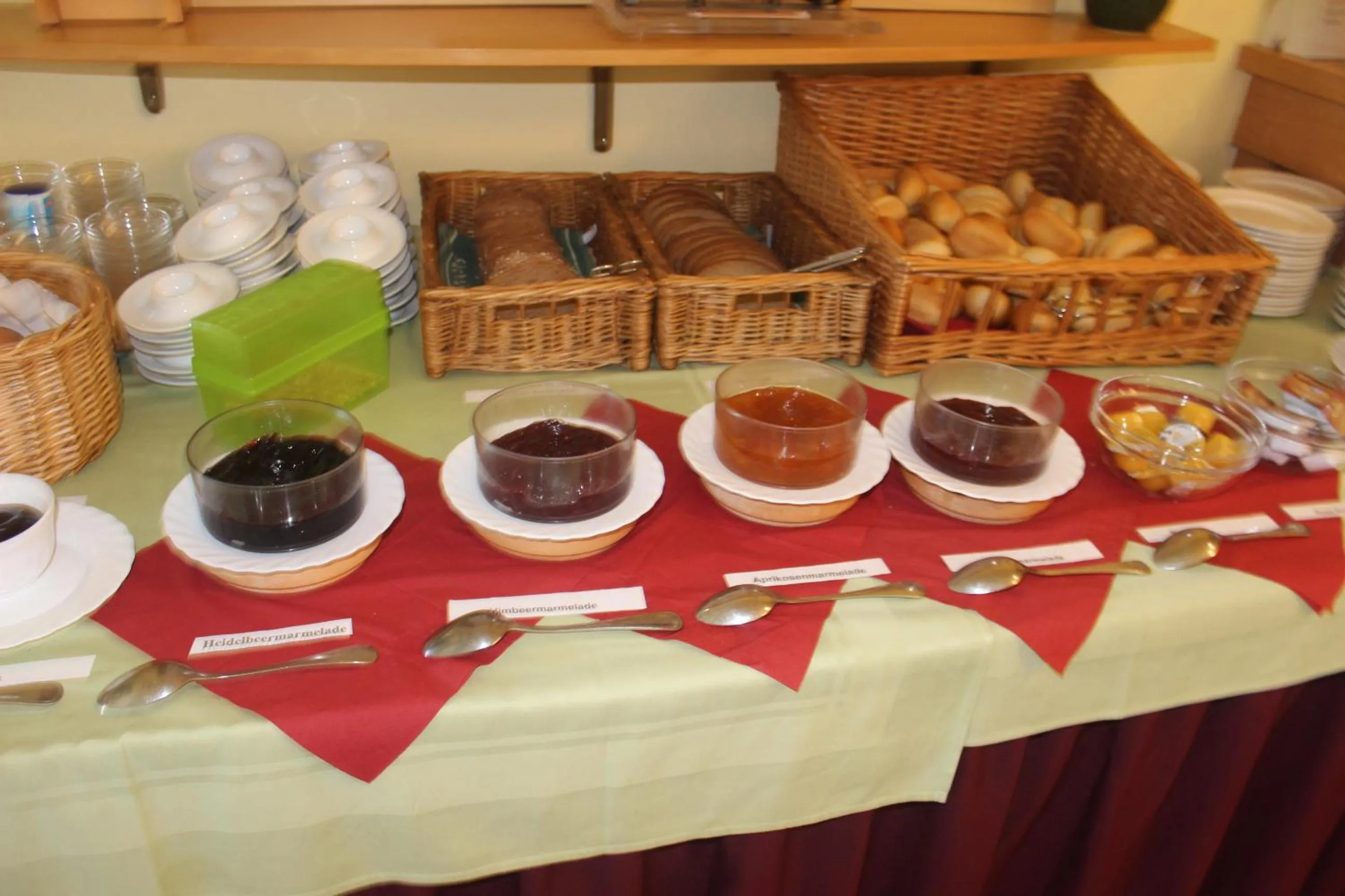 Buffet breakfast in Hotel Riedel