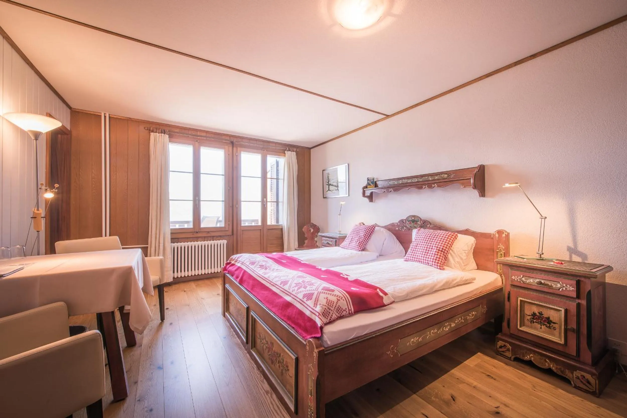 Photo of the whole room, Bed in Hotel Fassbind Beausite