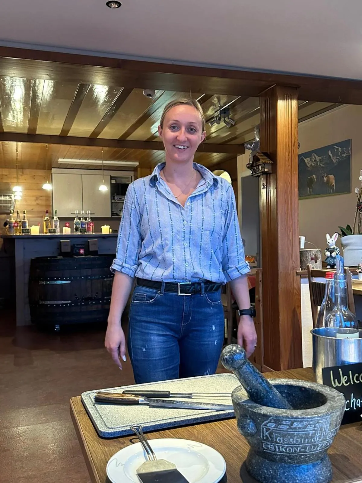 Restaurant/places to eat in Hotel Fassbind Beausite