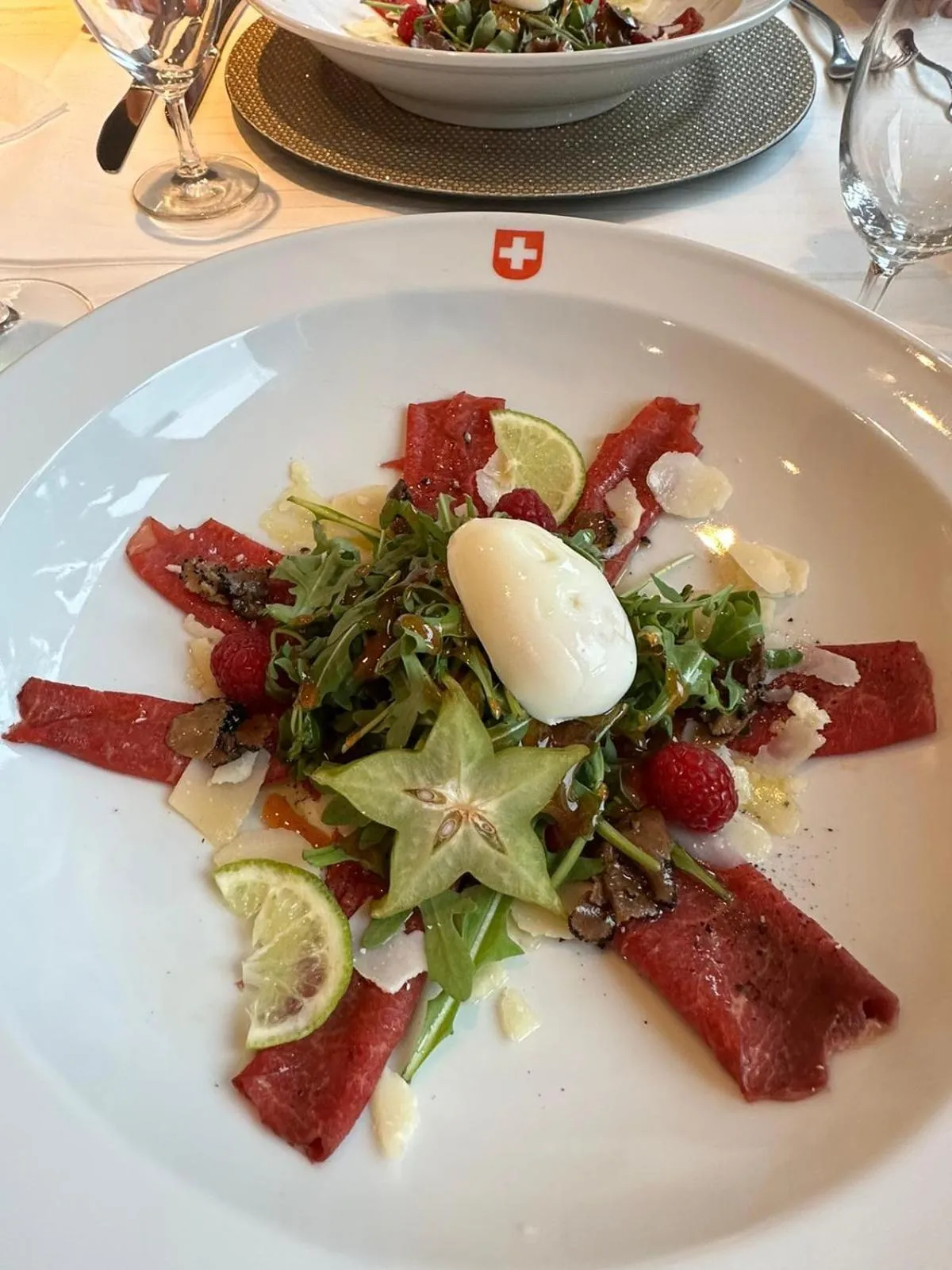 Restaurant/places to eat in Hotel Fassbind Beausite