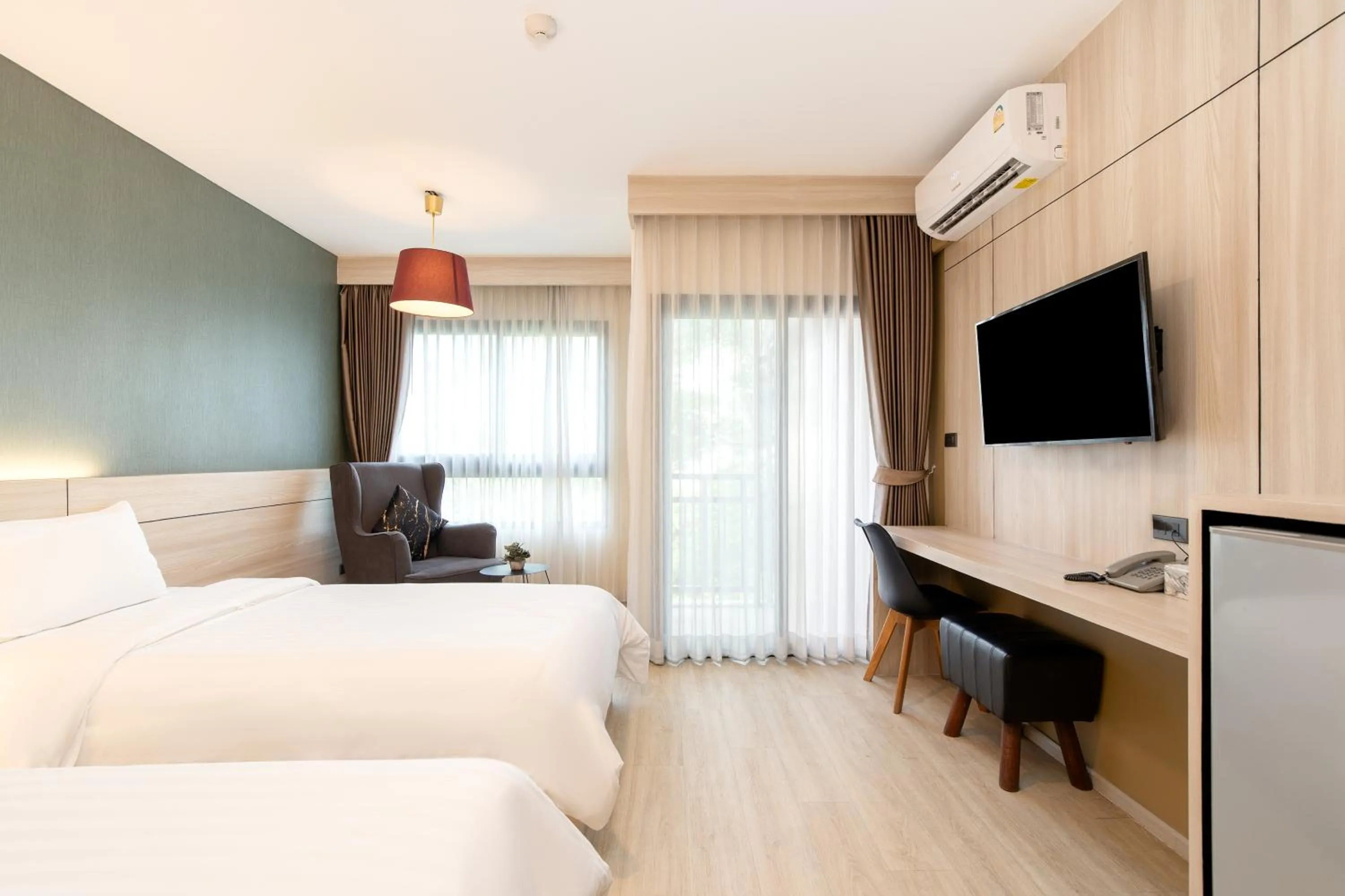 Bedroom, Bed in Amanah Bangkok Hotel