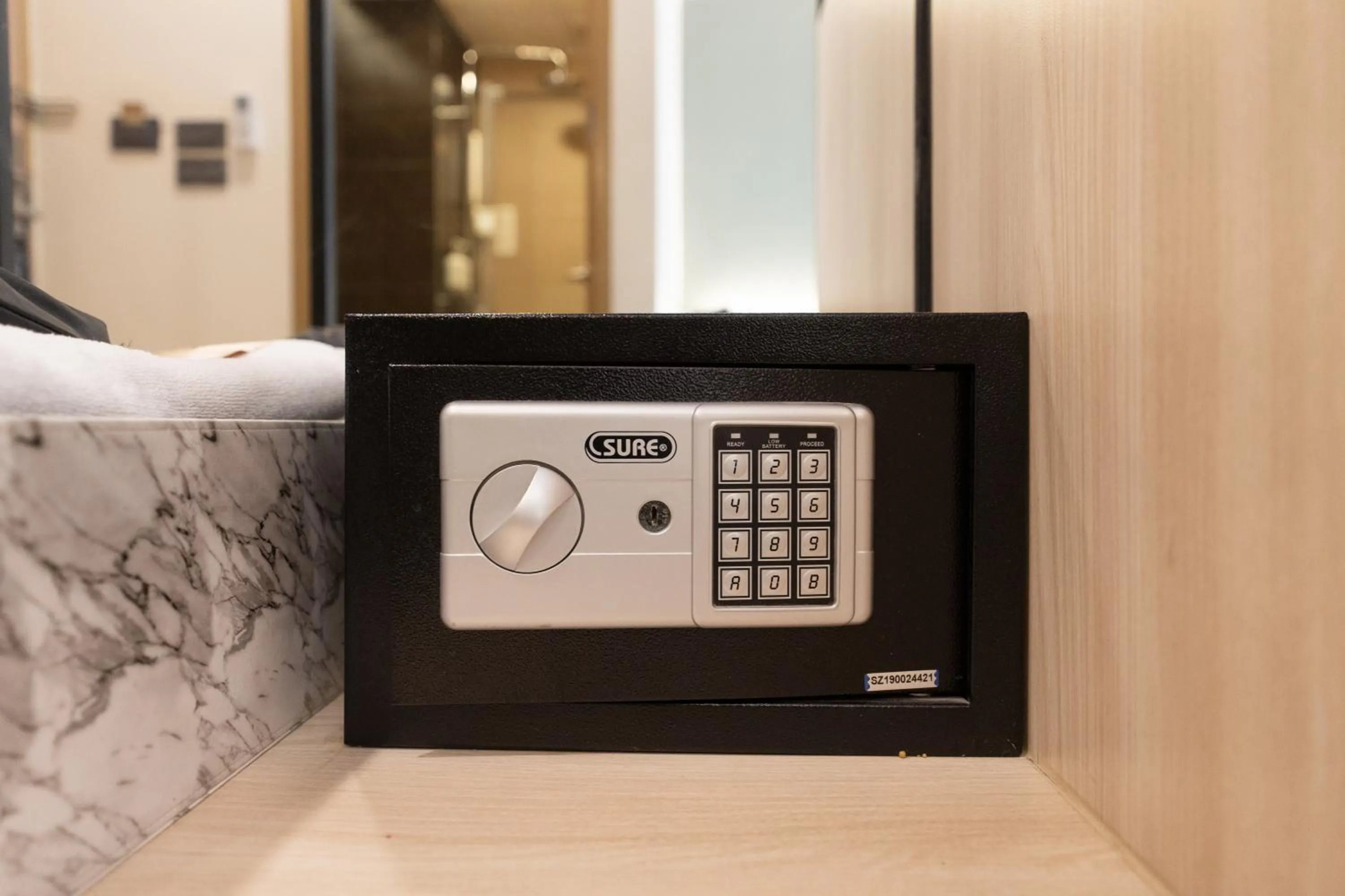 safe in Amanah Bangkok Hotel