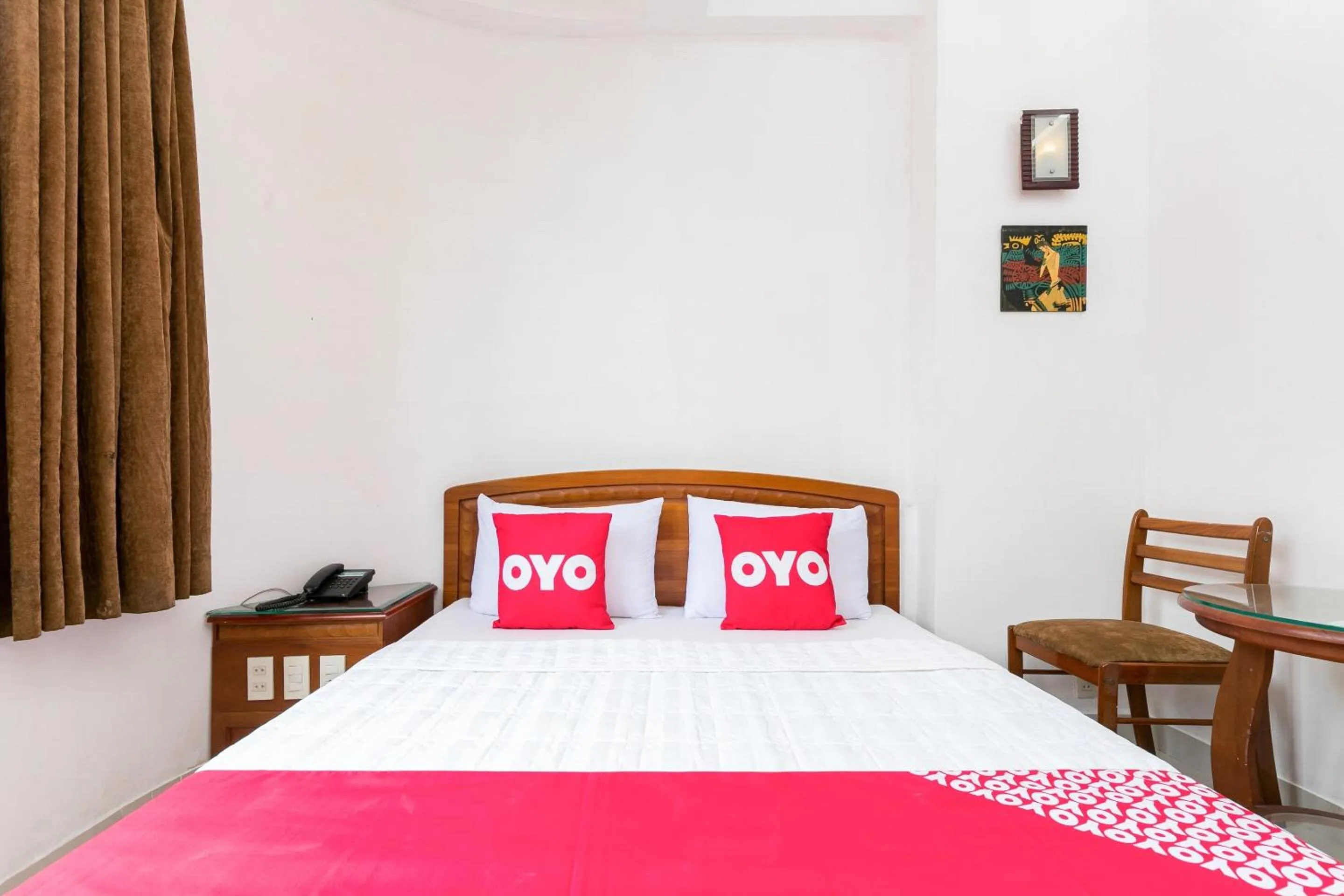 Bedroom, Bed in Vien Ngoc Xanh Hotel