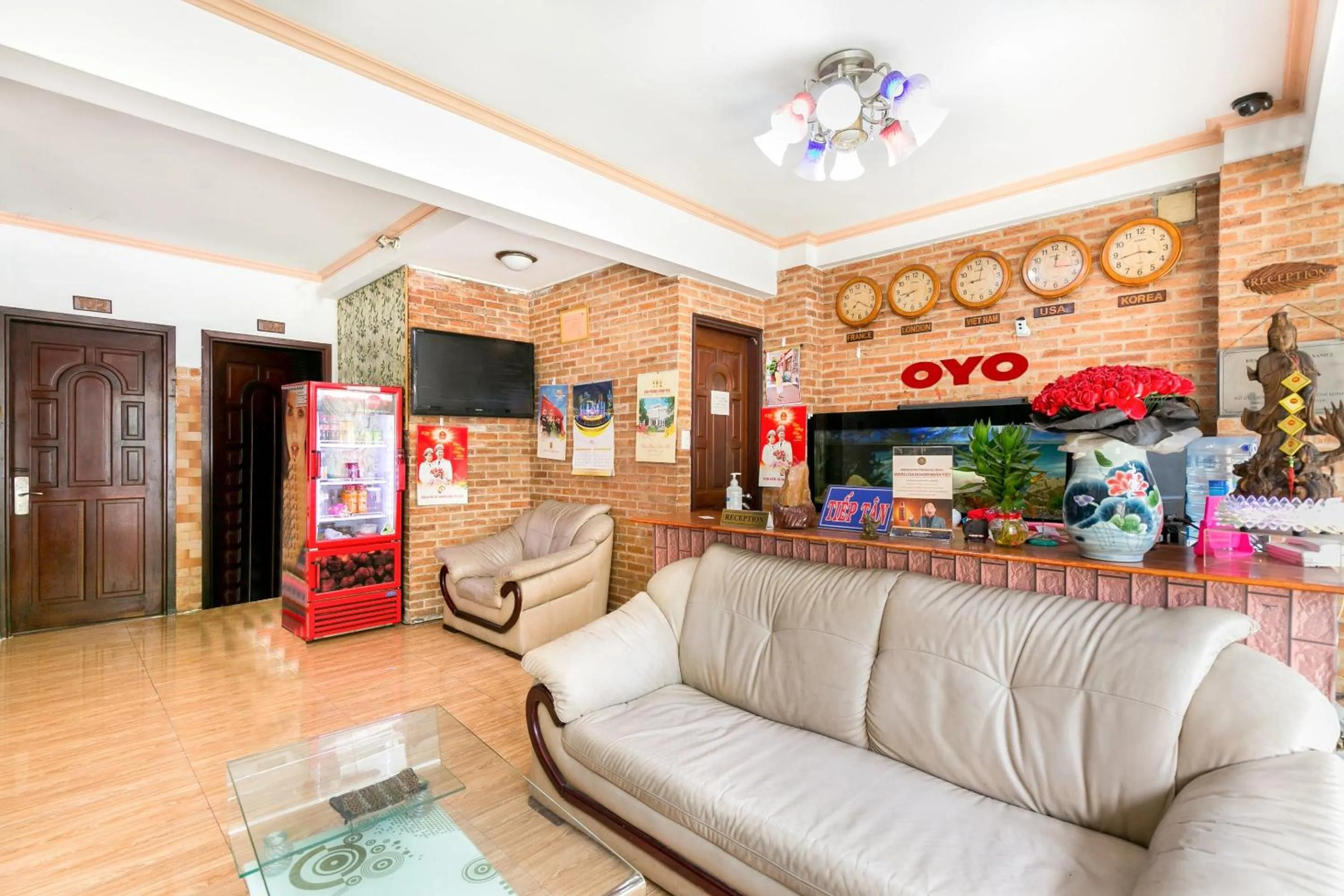 Lobby or reception in Vien Ngoc Xanh Hotel