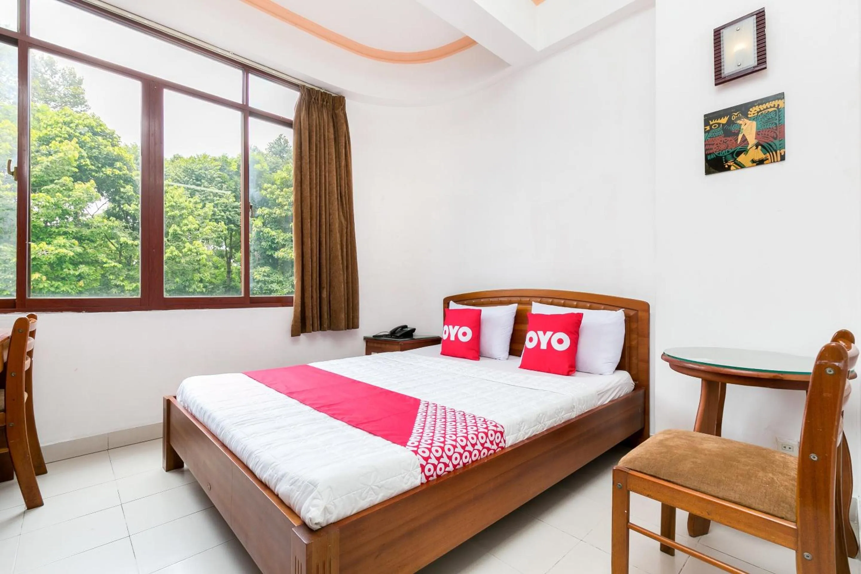 Bedroom, Bed in Vien Ngoc Xanh Hotel