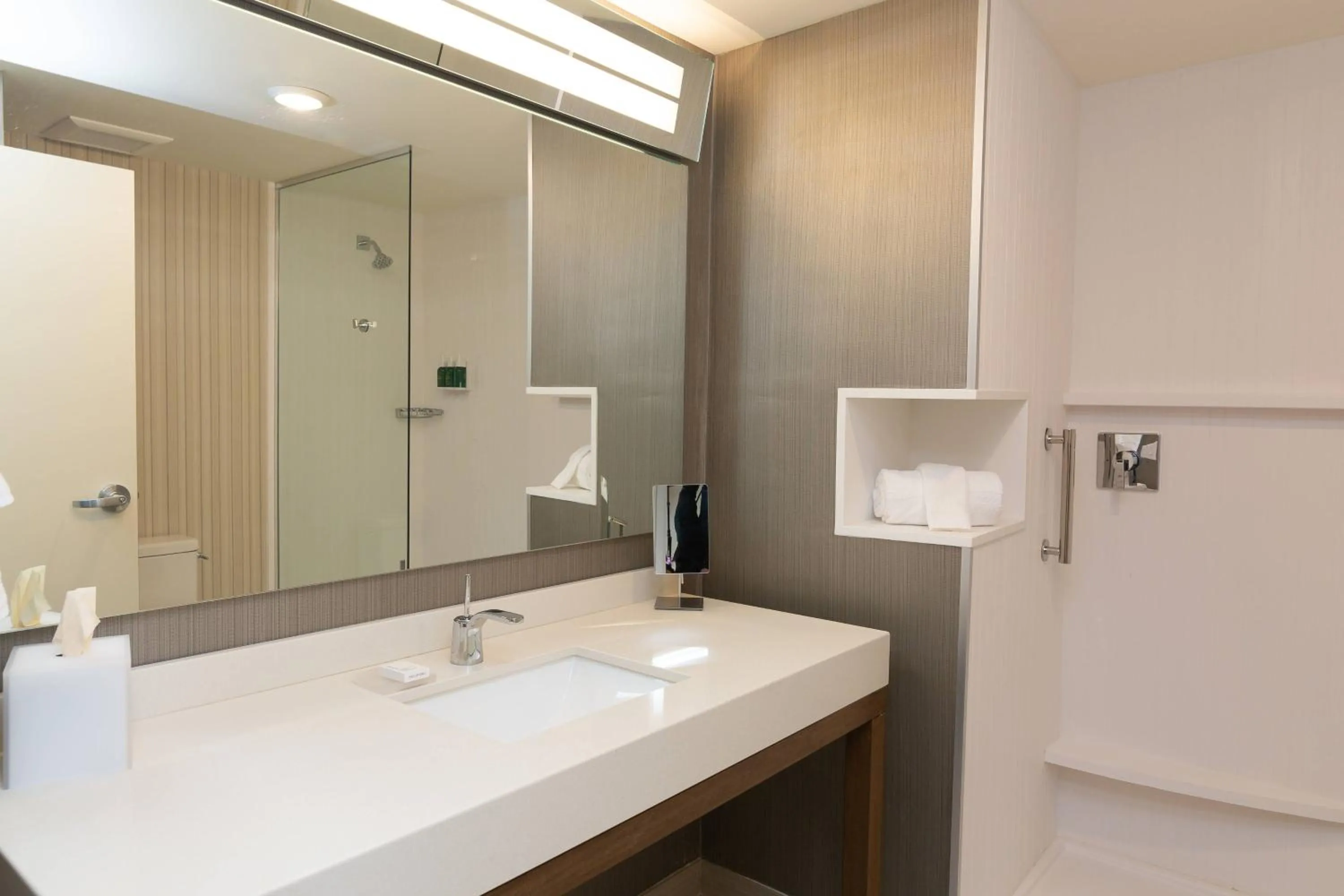 Bathroom in Courtyard by Marriott Cartersville