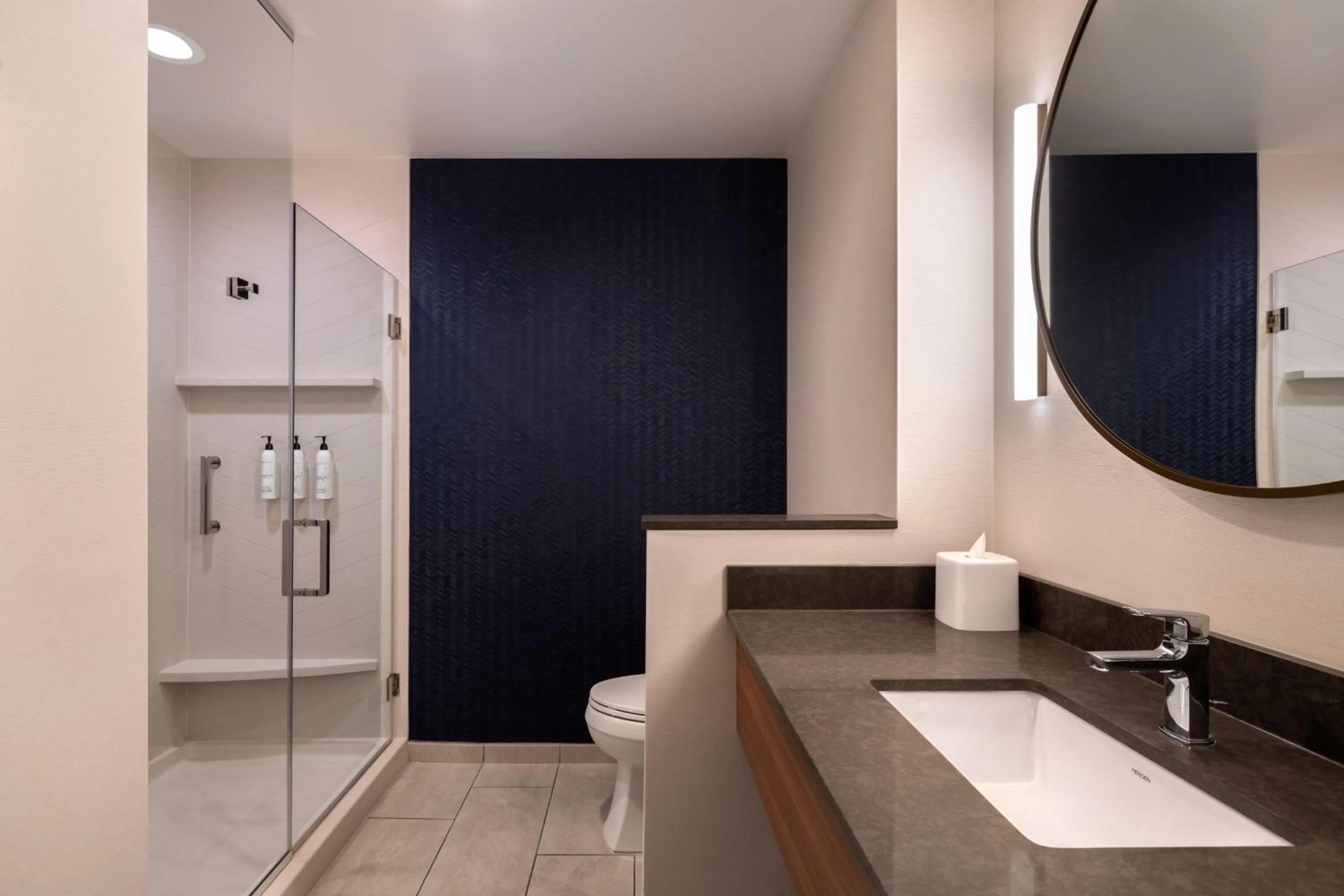 Bathroom in Fairfield Inn & Suites by Marriott Cleveland Tiedeman Road