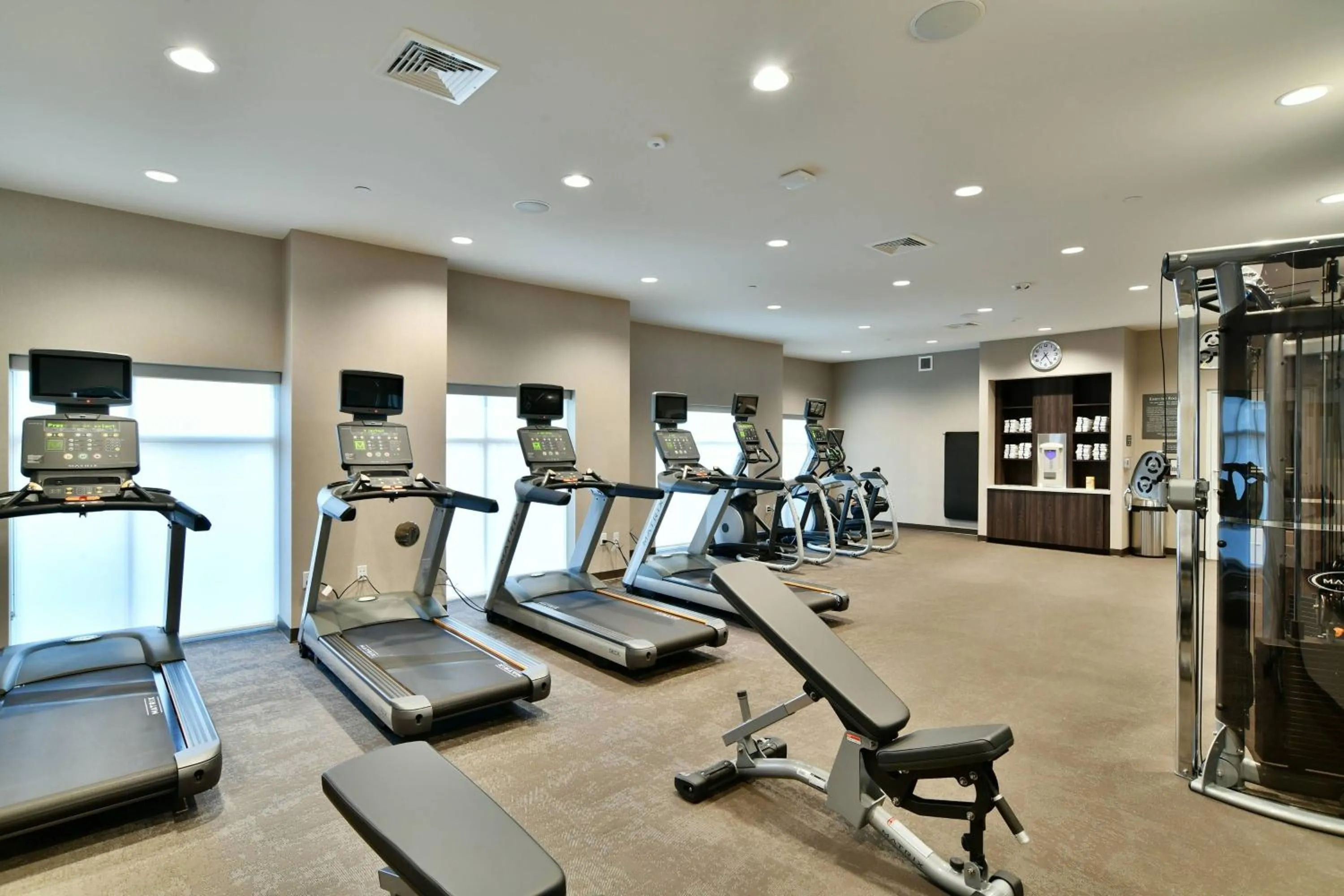 Fitness centre/facilities in Residence Inn by Marriott Eau Claire
