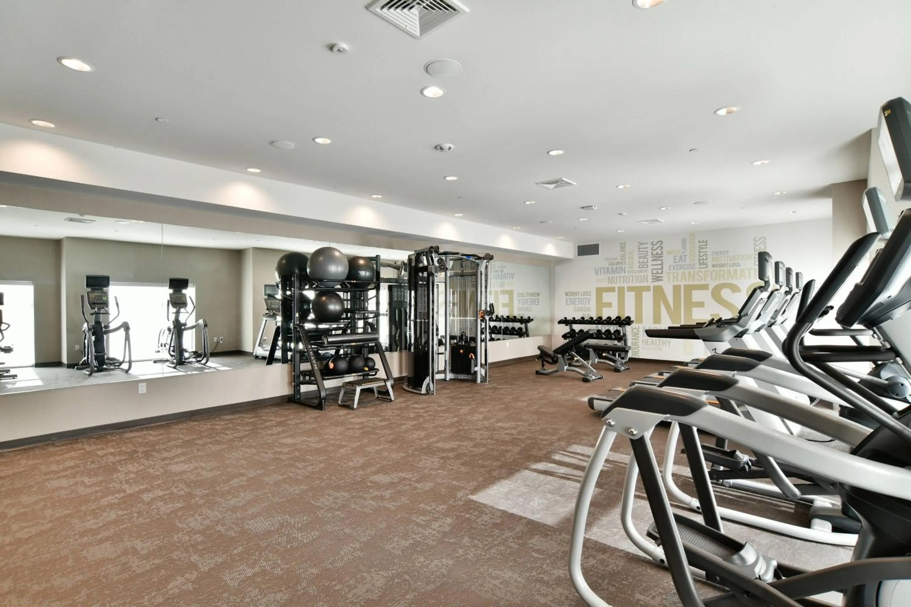 Fitness centre/facilities in Residence Inn by Marriott Eau Claire