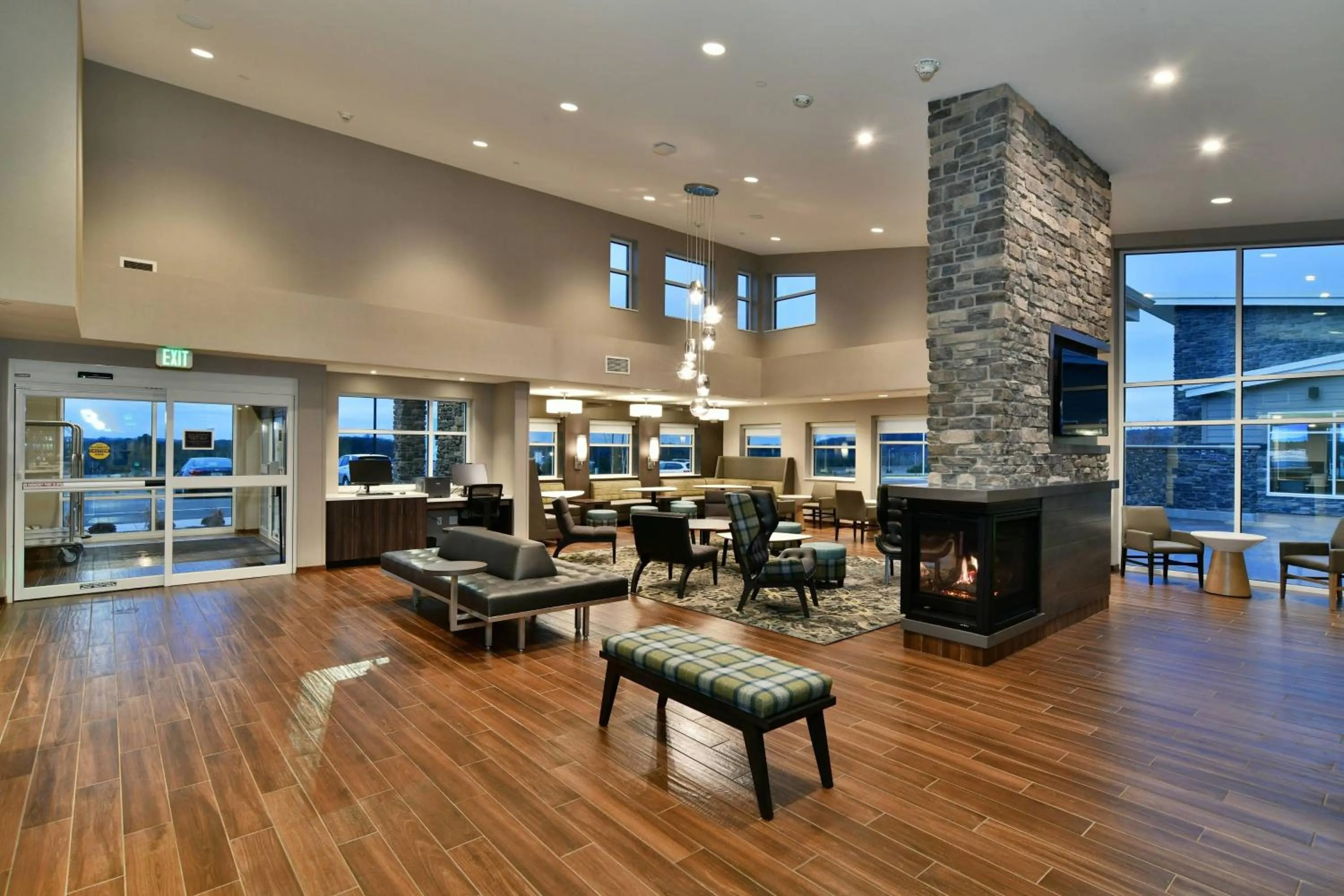 Lobby or reception in Residence Inn by Marriott Eau Claire