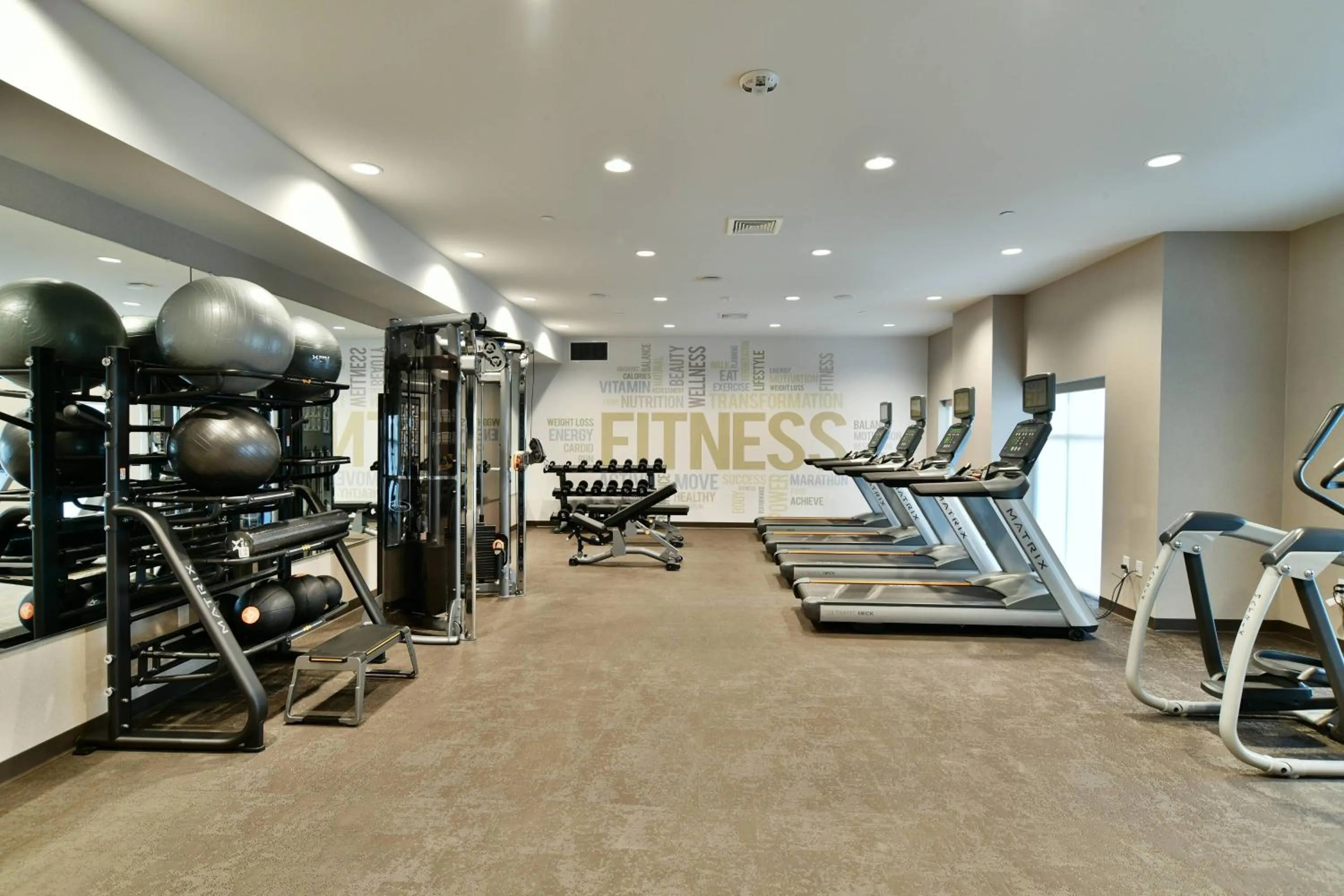 Fitness centre/facilities in Residence Inn by Marriott Eau Claire