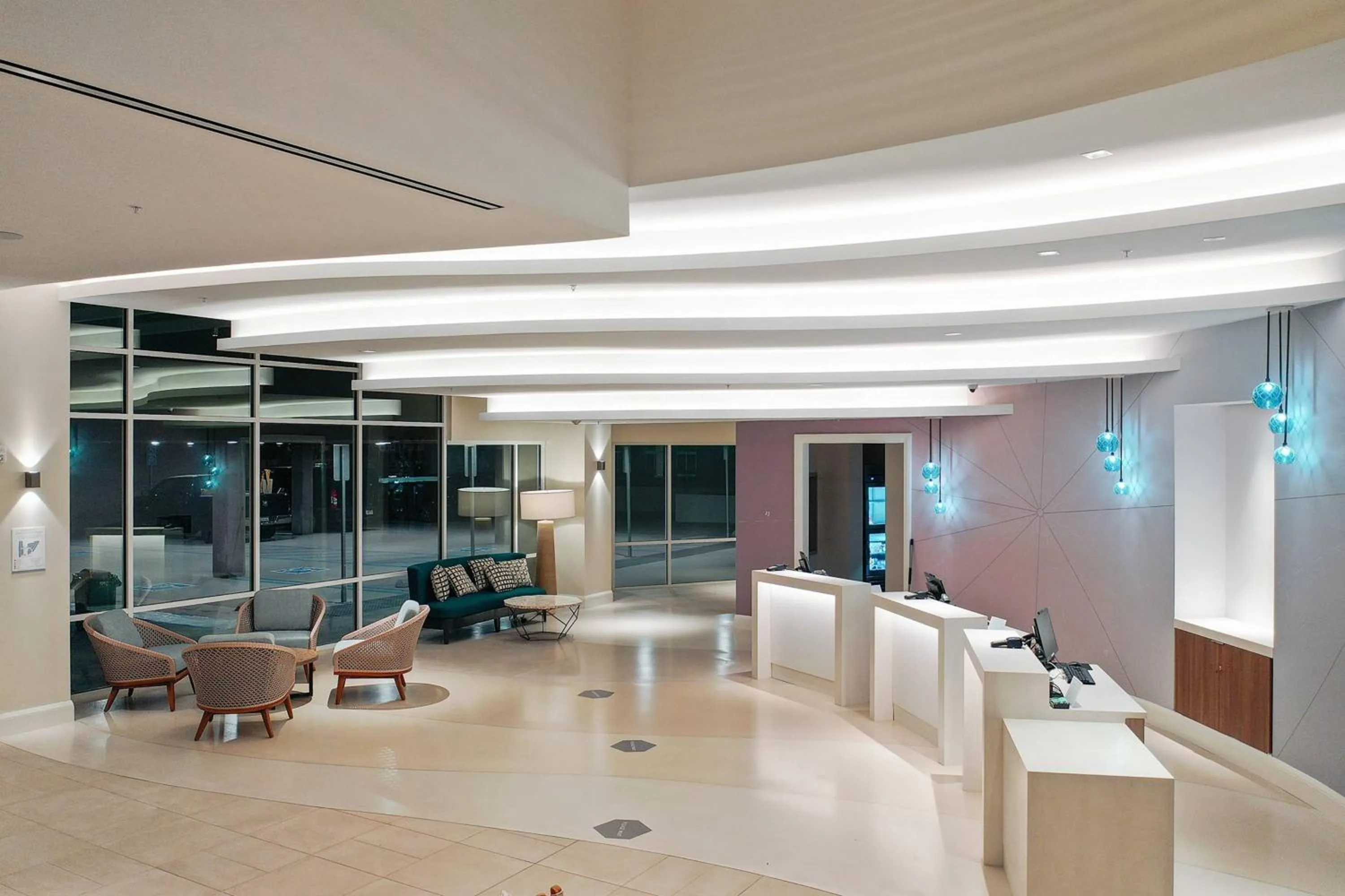 Lobby or reception in Courtyard by Marriott Marina del Rey