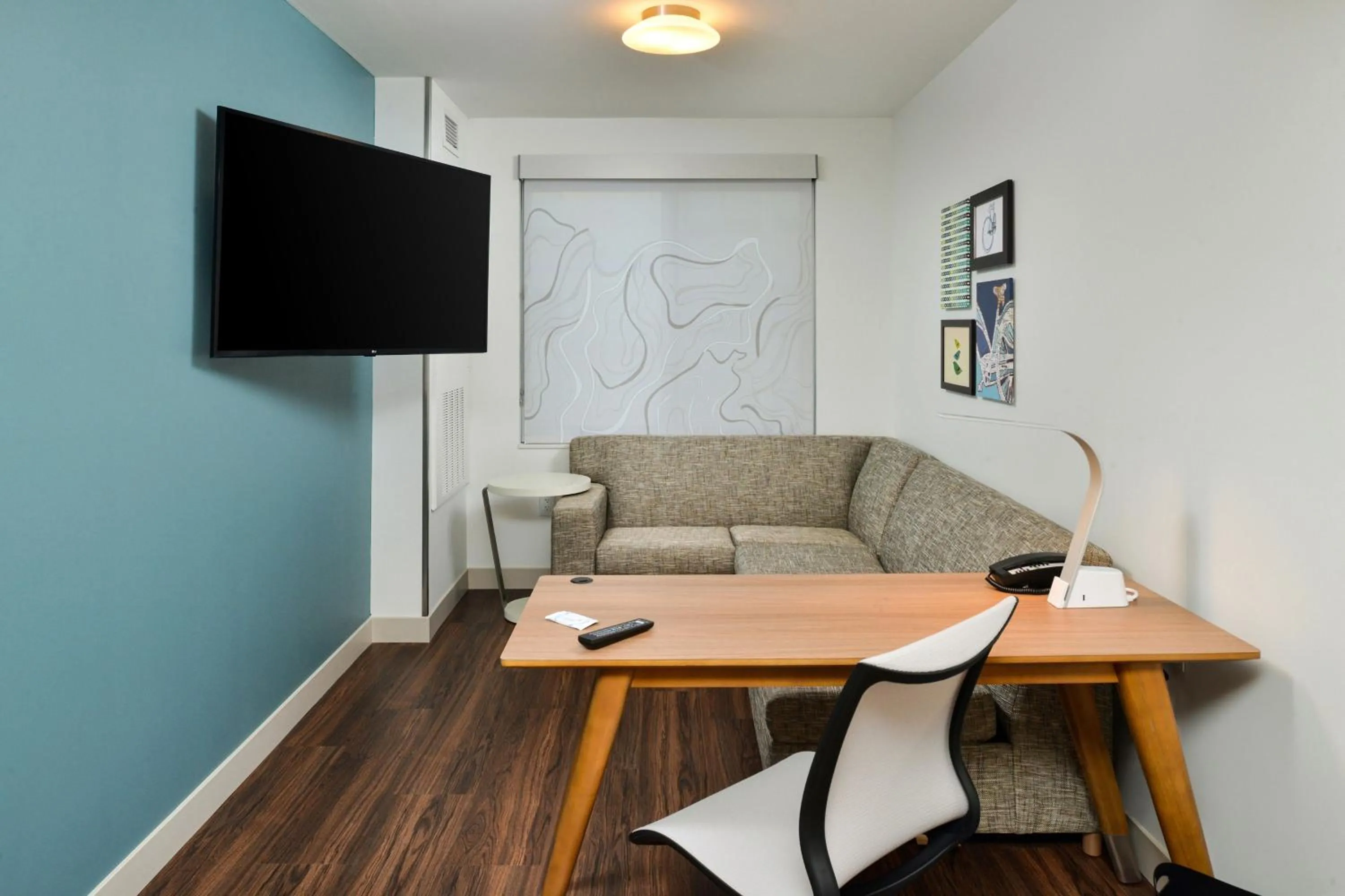 Living room in Element North Kansas City