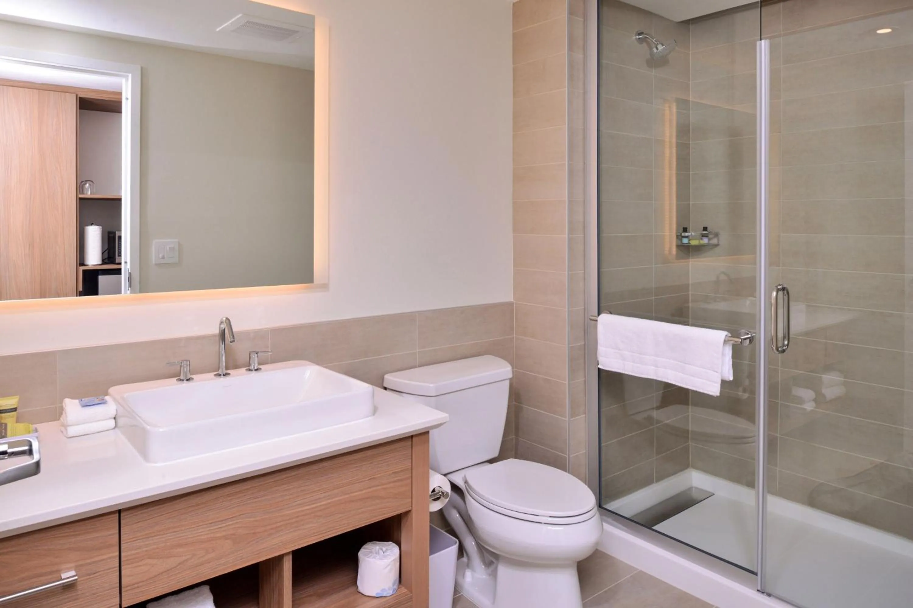 Bathroom in Element North Kansas City