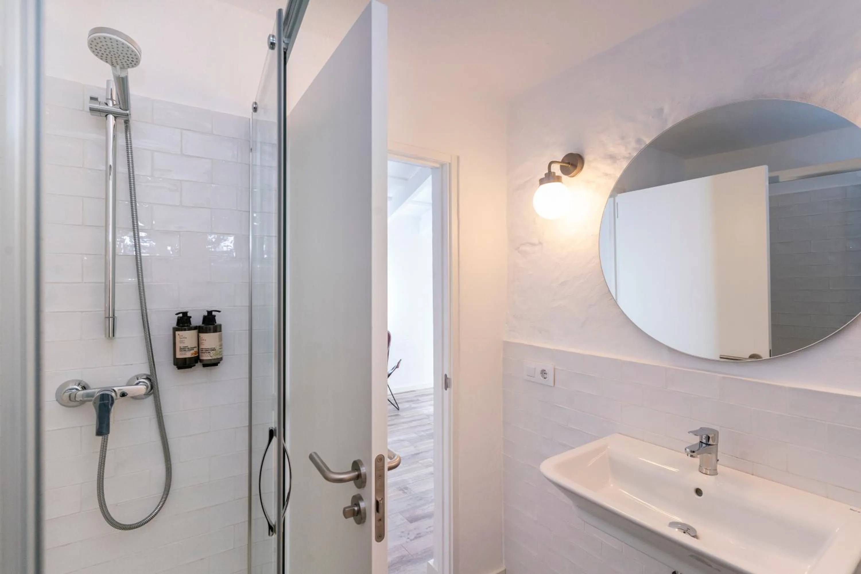 Shower in Encant de Alaior Boutique Hotel