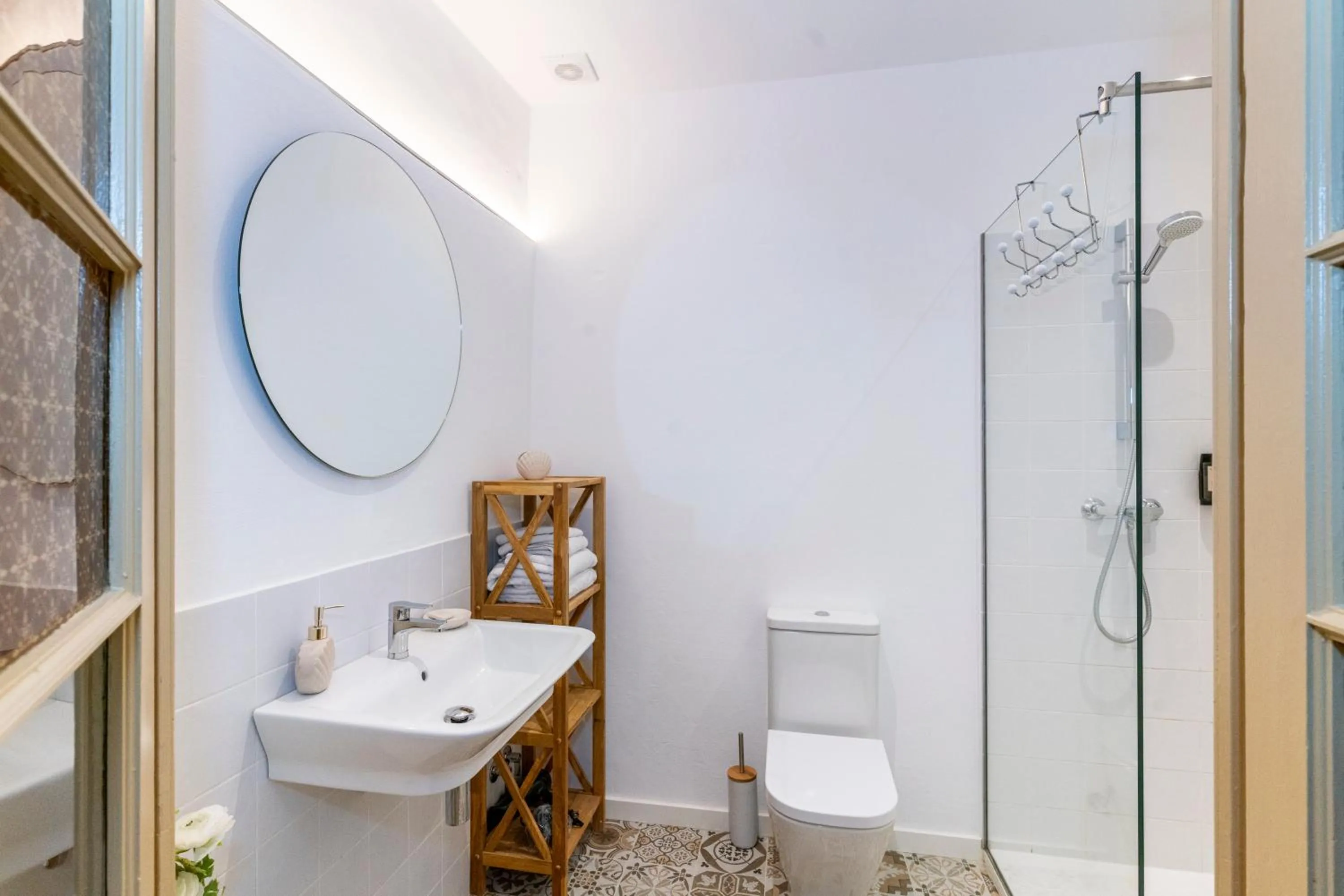 Shower in Encant de Alaior Boutique Hotel