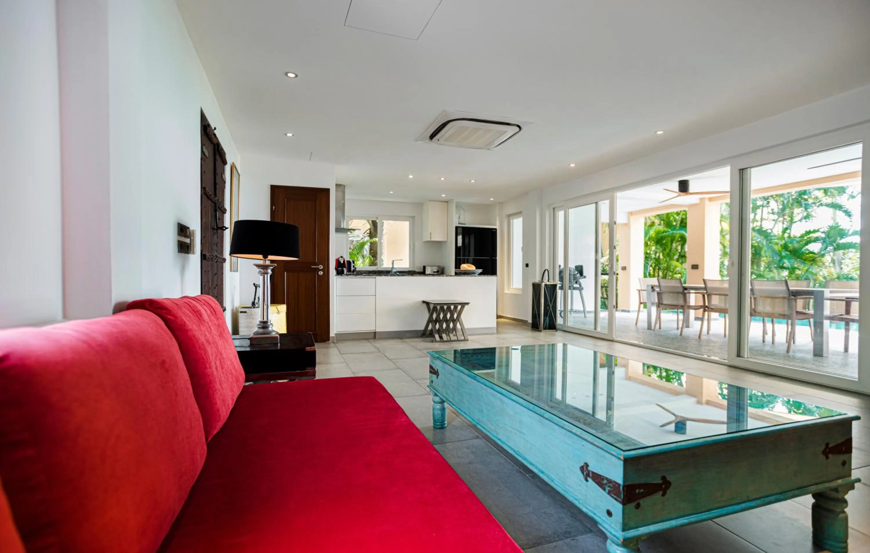 Living room in Utalay Koh Chang Villas
