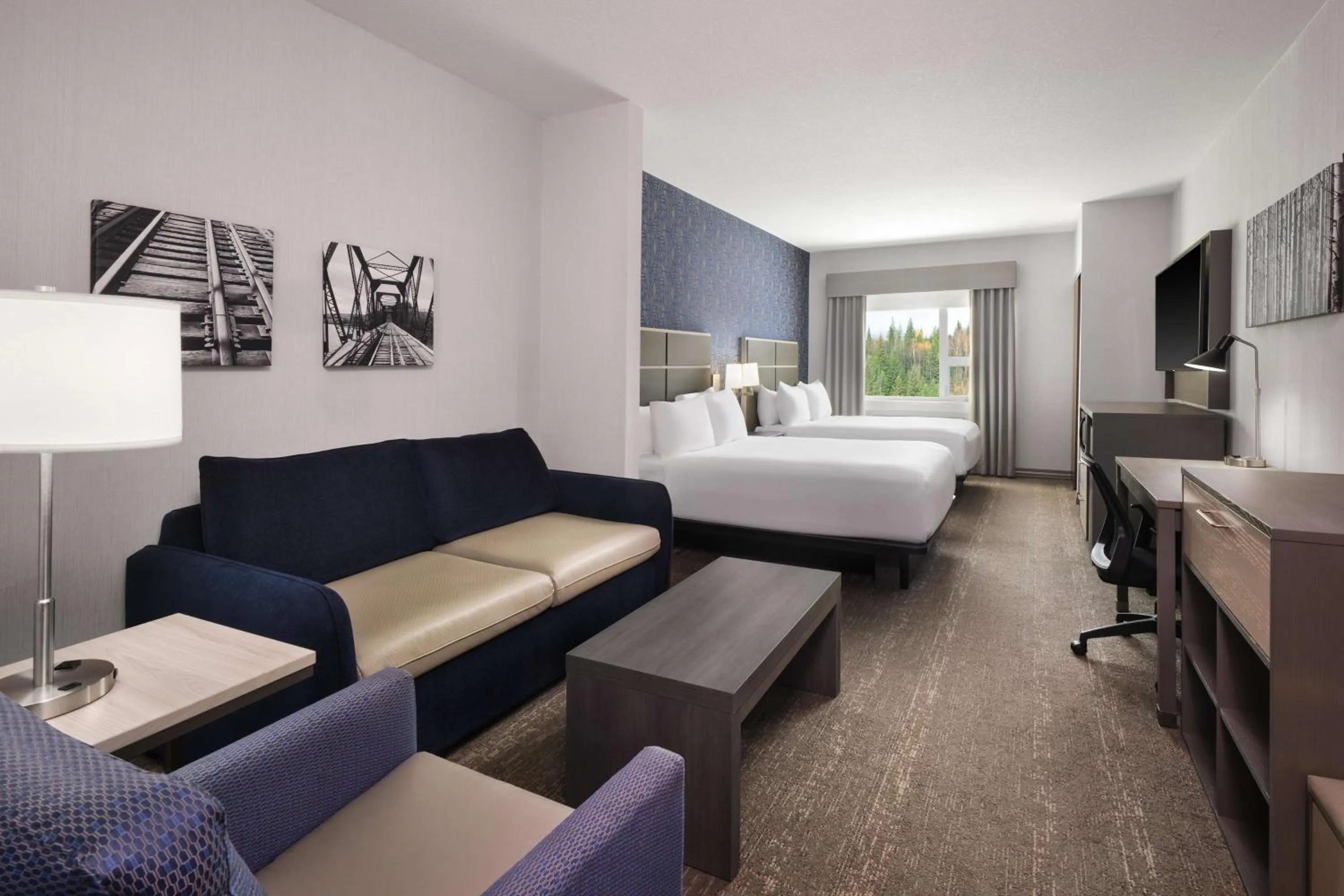 Bed in Best Western Plus Prince George