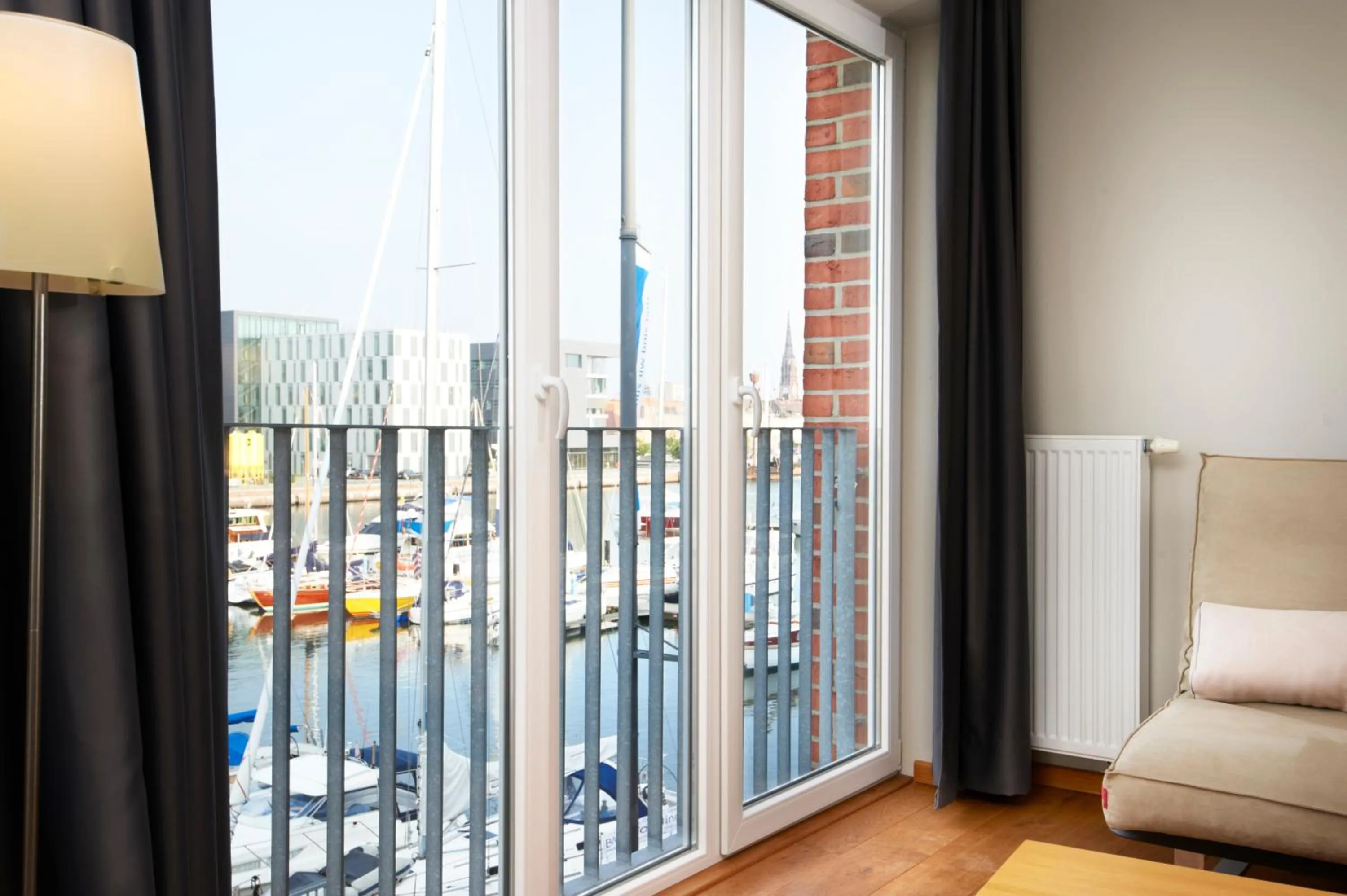 View (from property/room) in Im-Jaich Boardinghouse Bremerhaven
