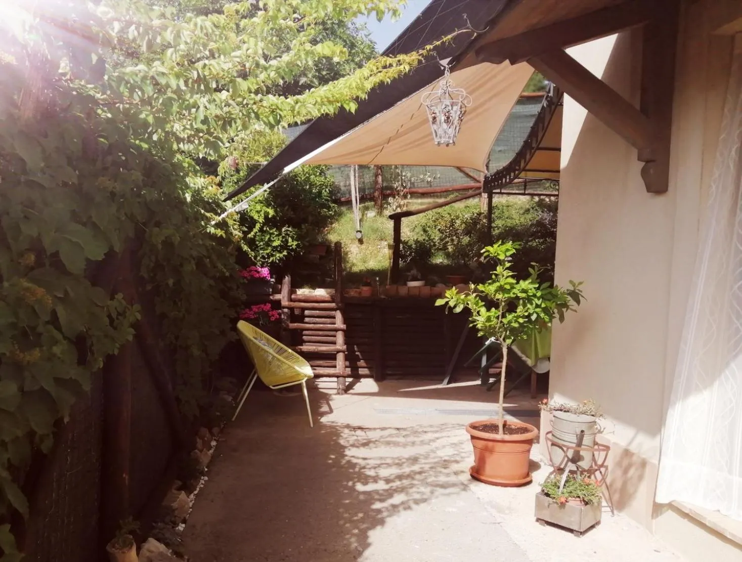 Garden in LaZita B&B