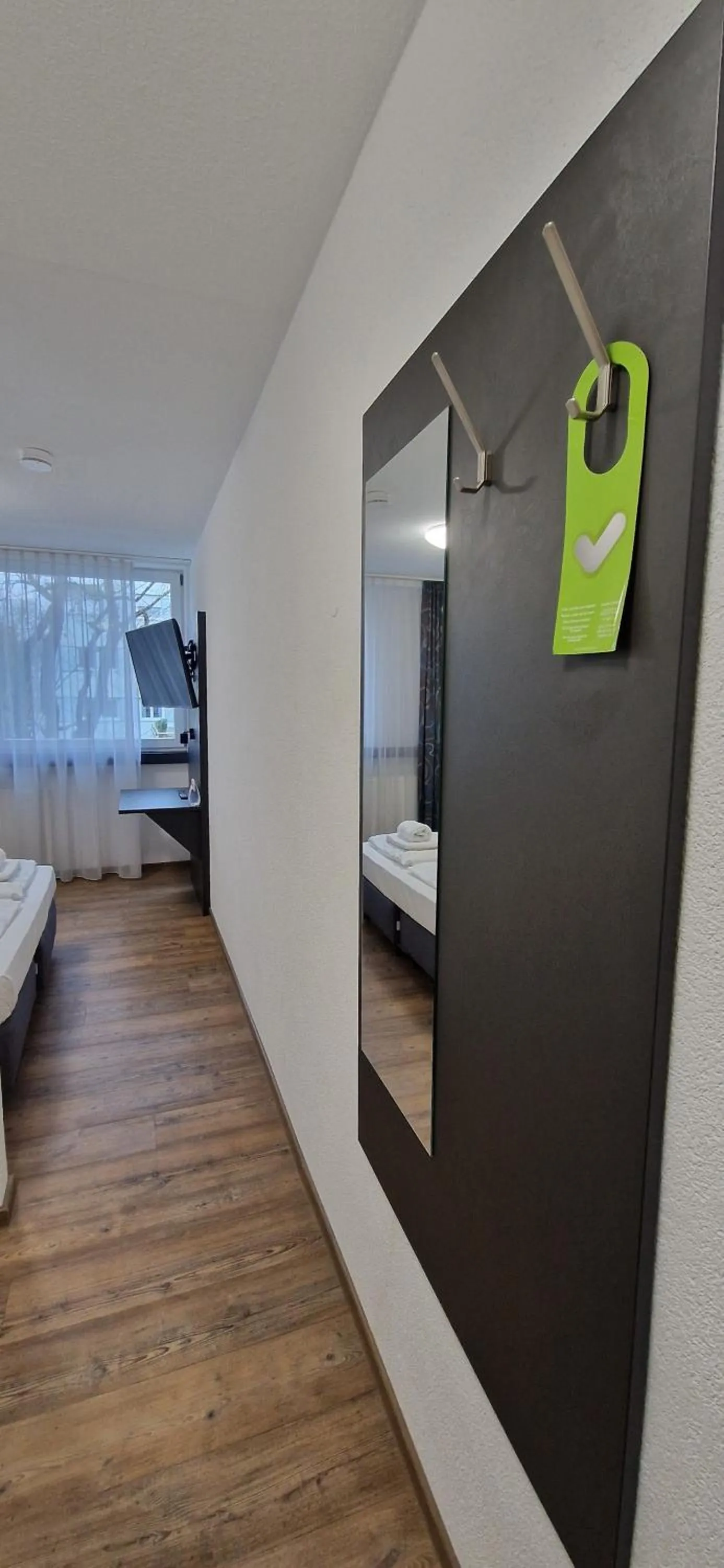 Bedroom, Bed in Melvi Hotel Göppingen