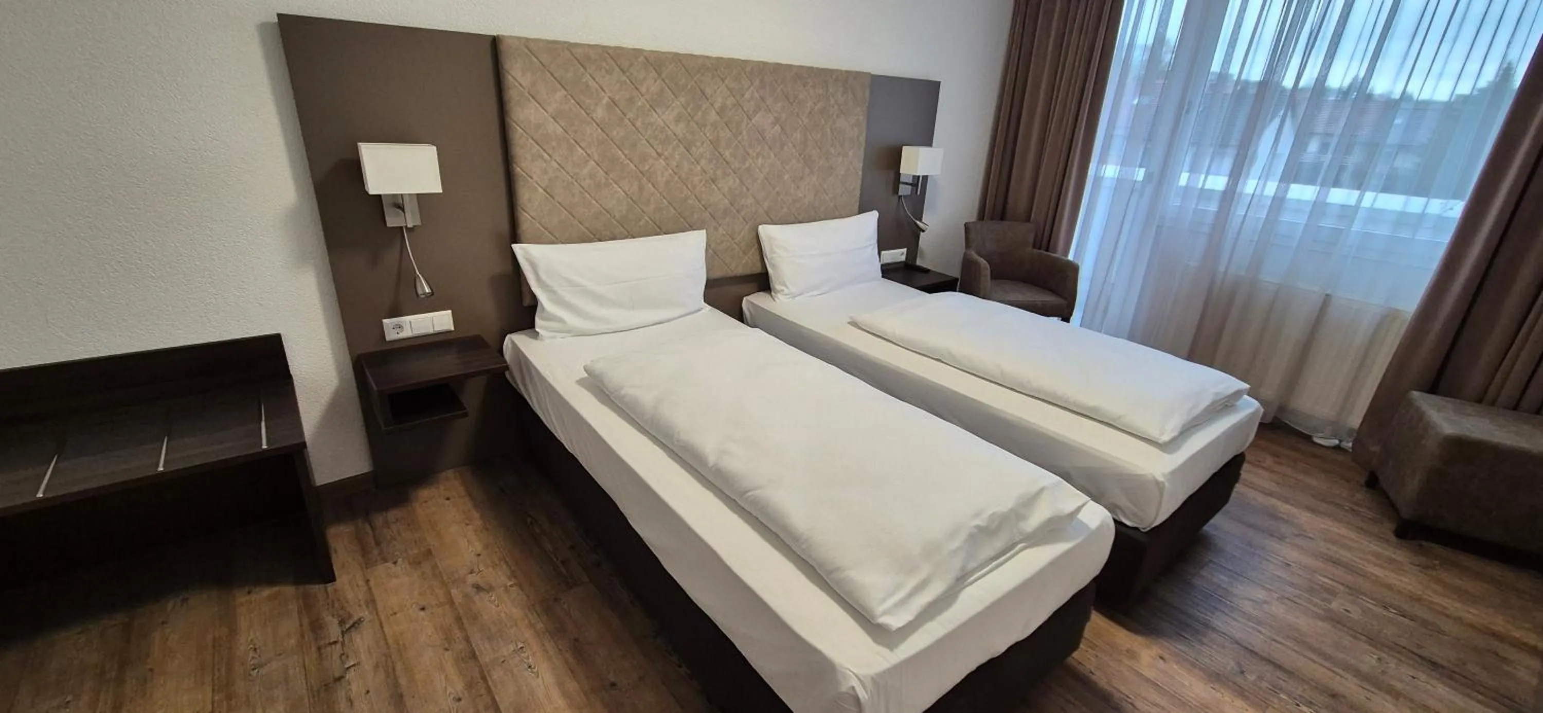 Bed in Melvi Hotel Göppingen