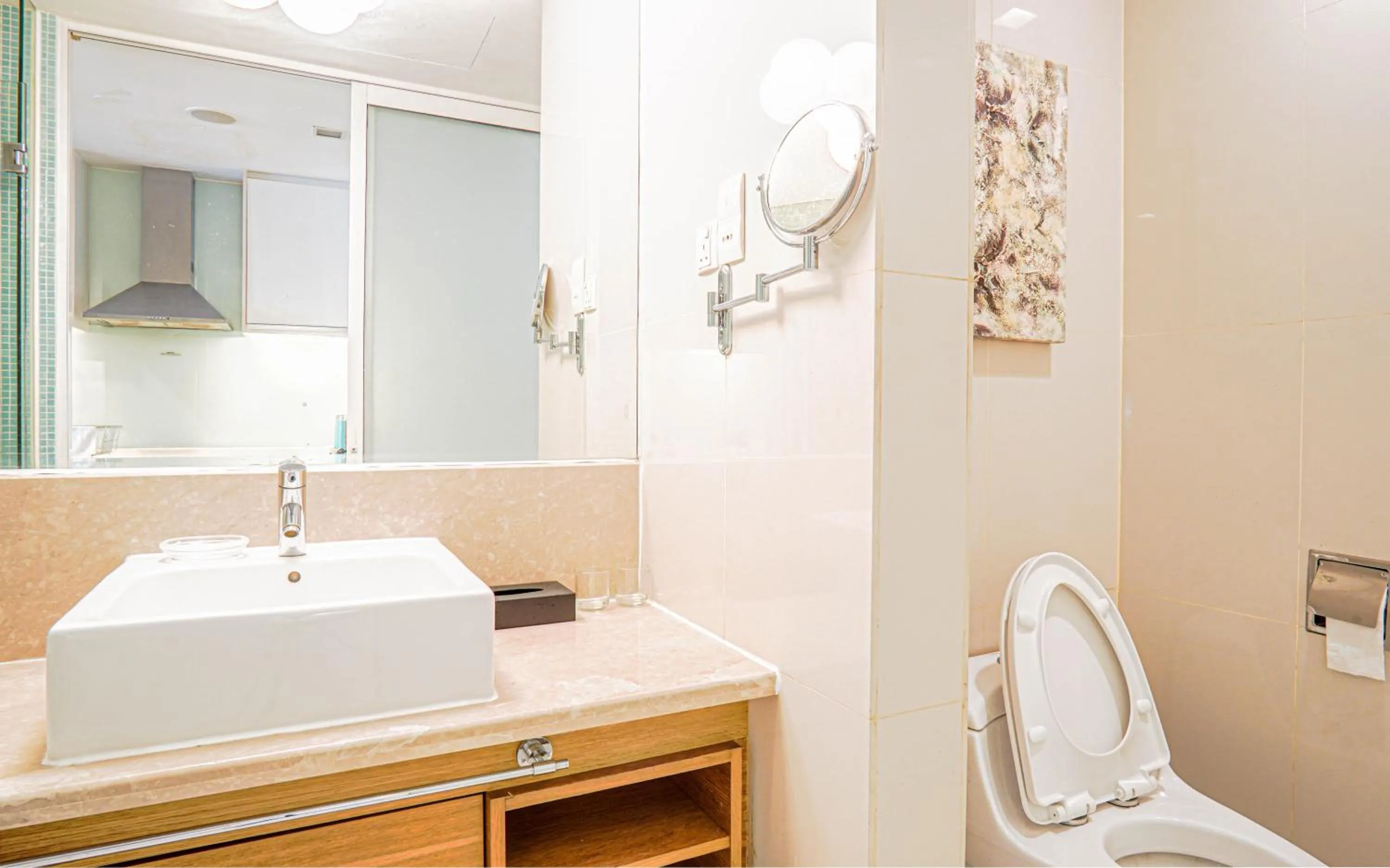 Toilet in Lot 163 at Cormar Suites by Airhost