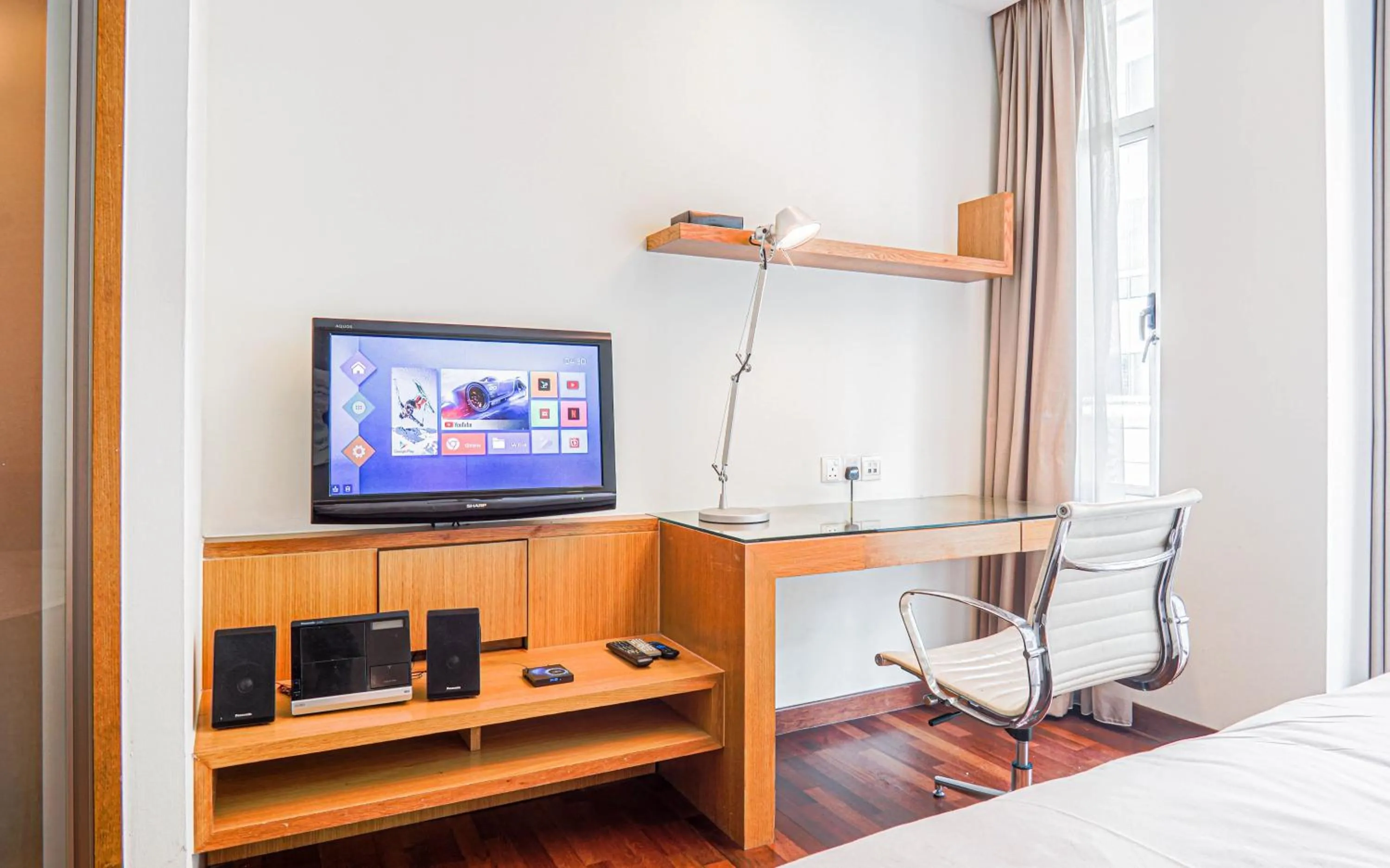 Bed in Lot 163 at Cormar Suites by Airhost