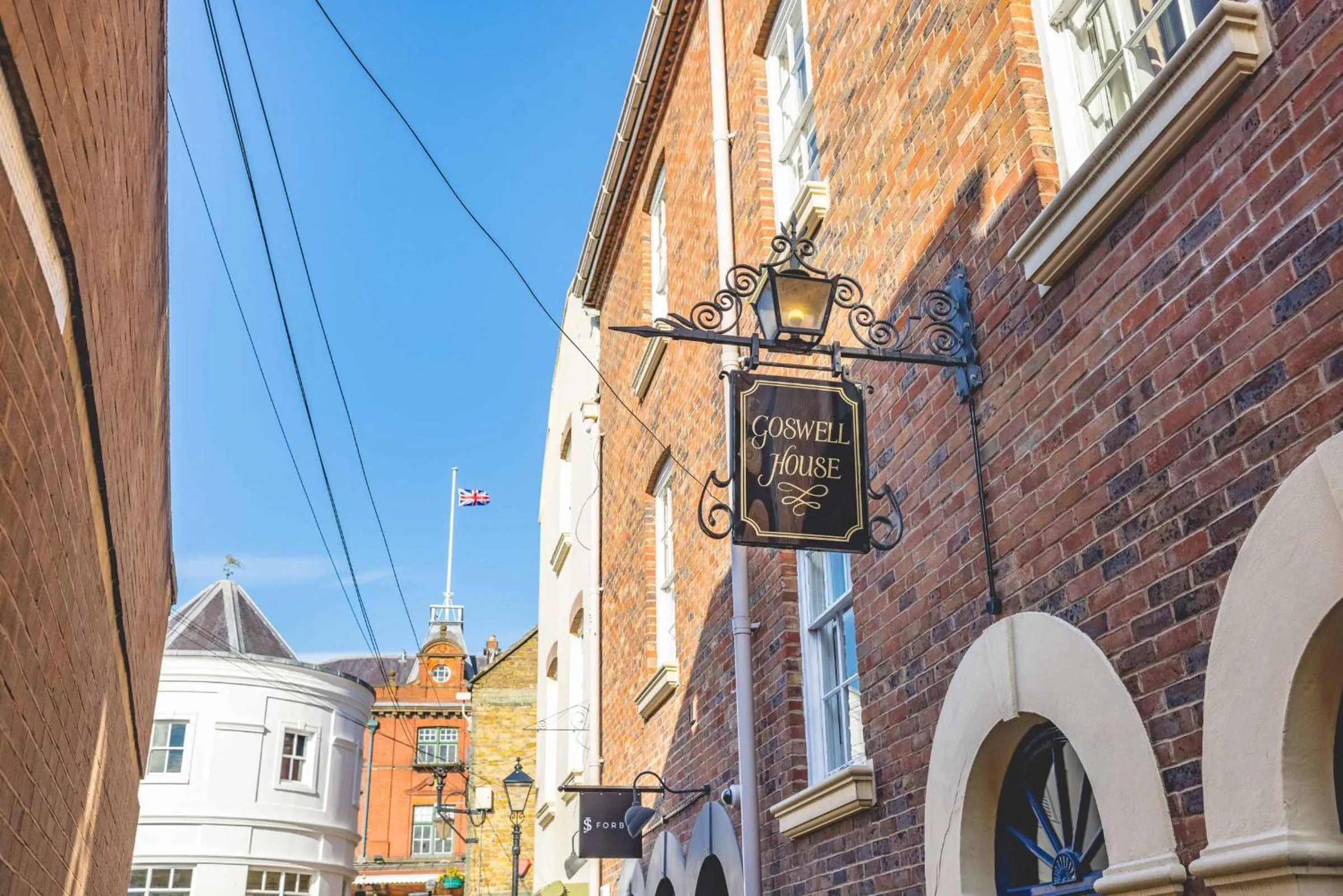 Property logo or sign in Goswell House Hotel central Windsor