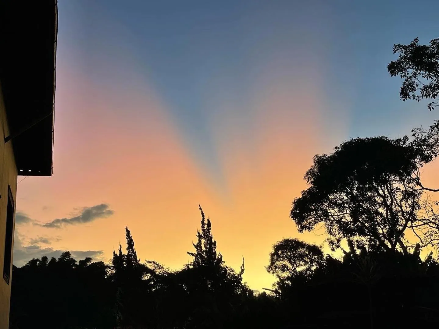 Sunset in Pousada Maria Barbosa Tiradentes