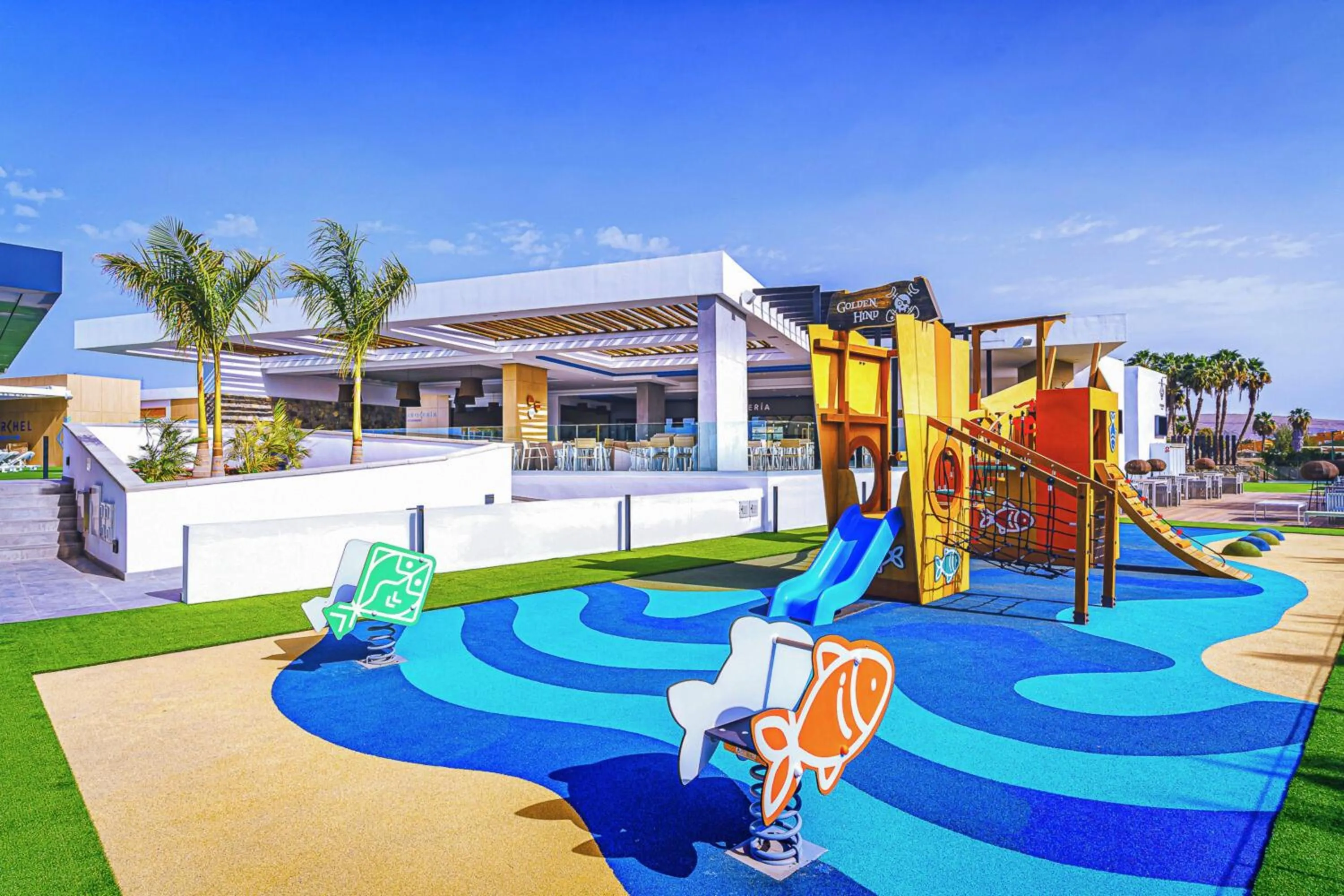 Children play ground in Resort Cordial Santa Águeda & Perchel Beach Club
