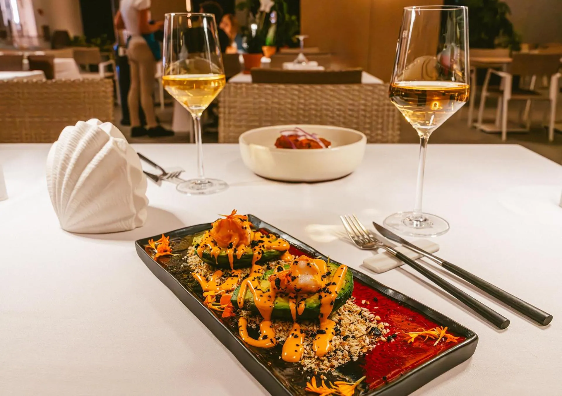 Restaurant/places to eat in Resort Cordial Santa Águeda & Perchel Beach Club