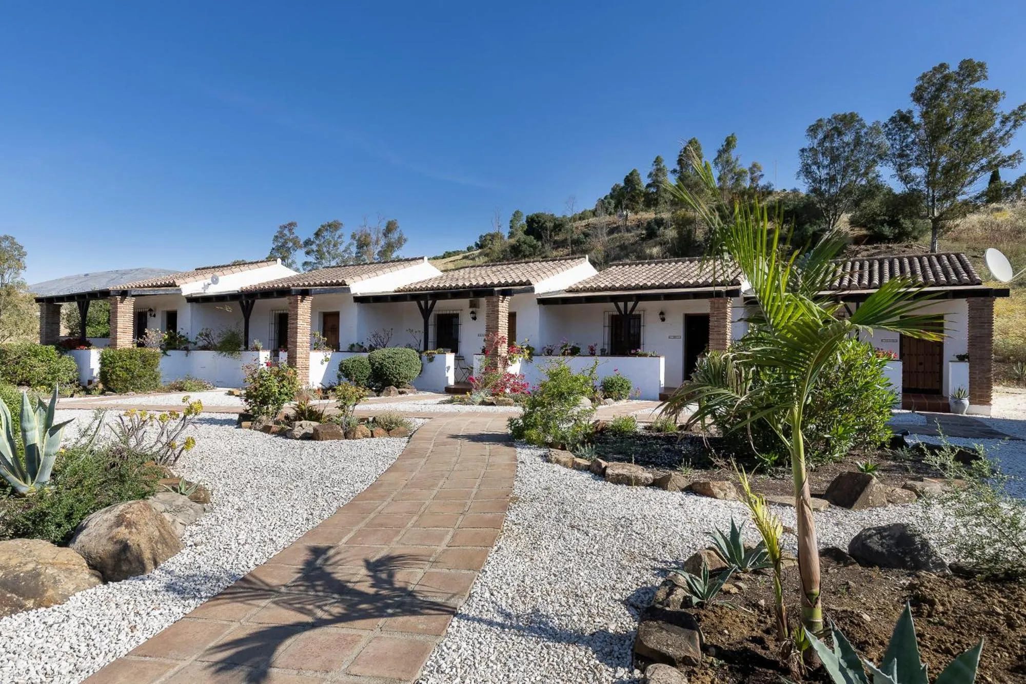 Garden in Boutique B&B Cortijo Valverde Álora