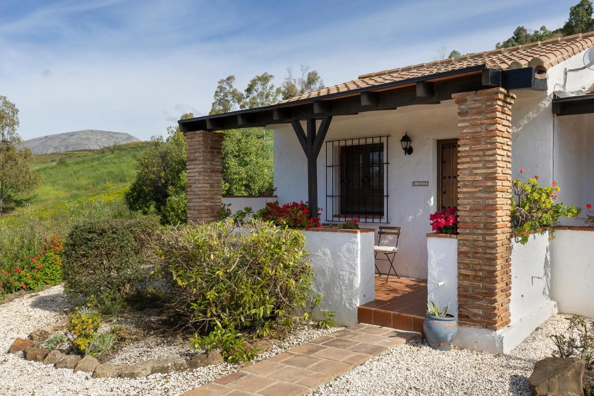 Natural landscape in Boutique B&B Cortijo Valverde Álora