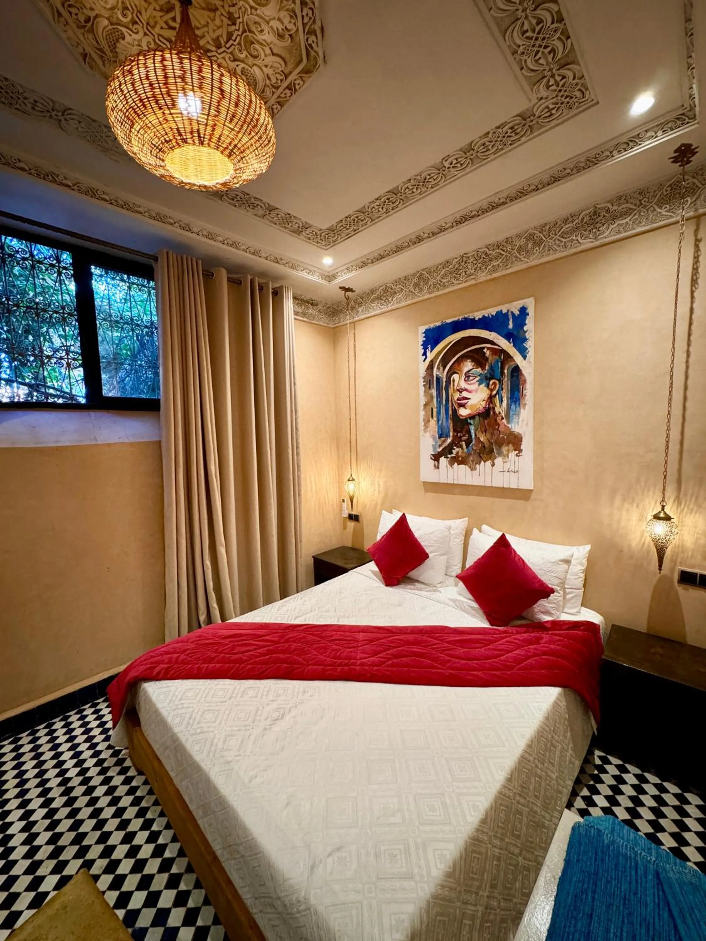 Bed in Palais Shazam & SPA