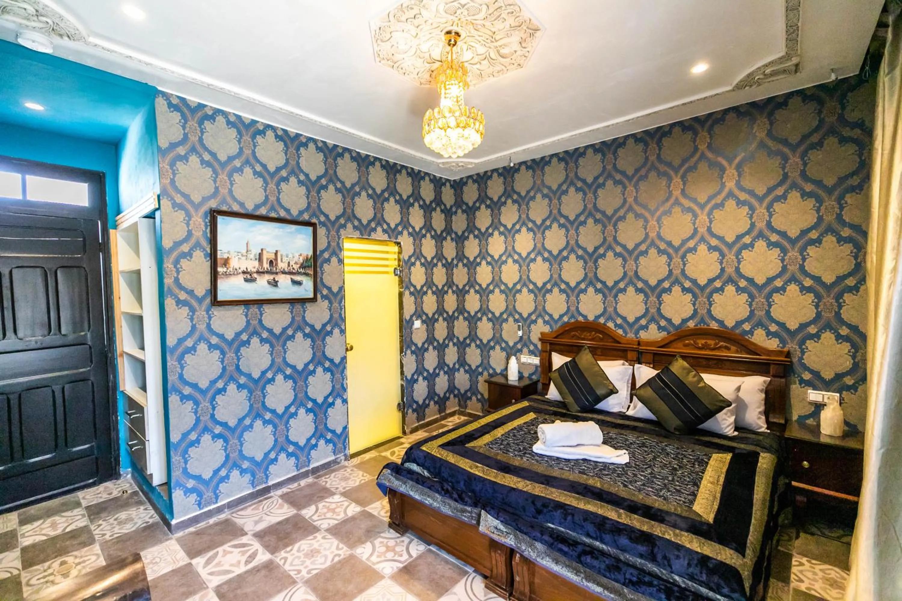 Bedroom, Bed in Palais Shazam & SPA
