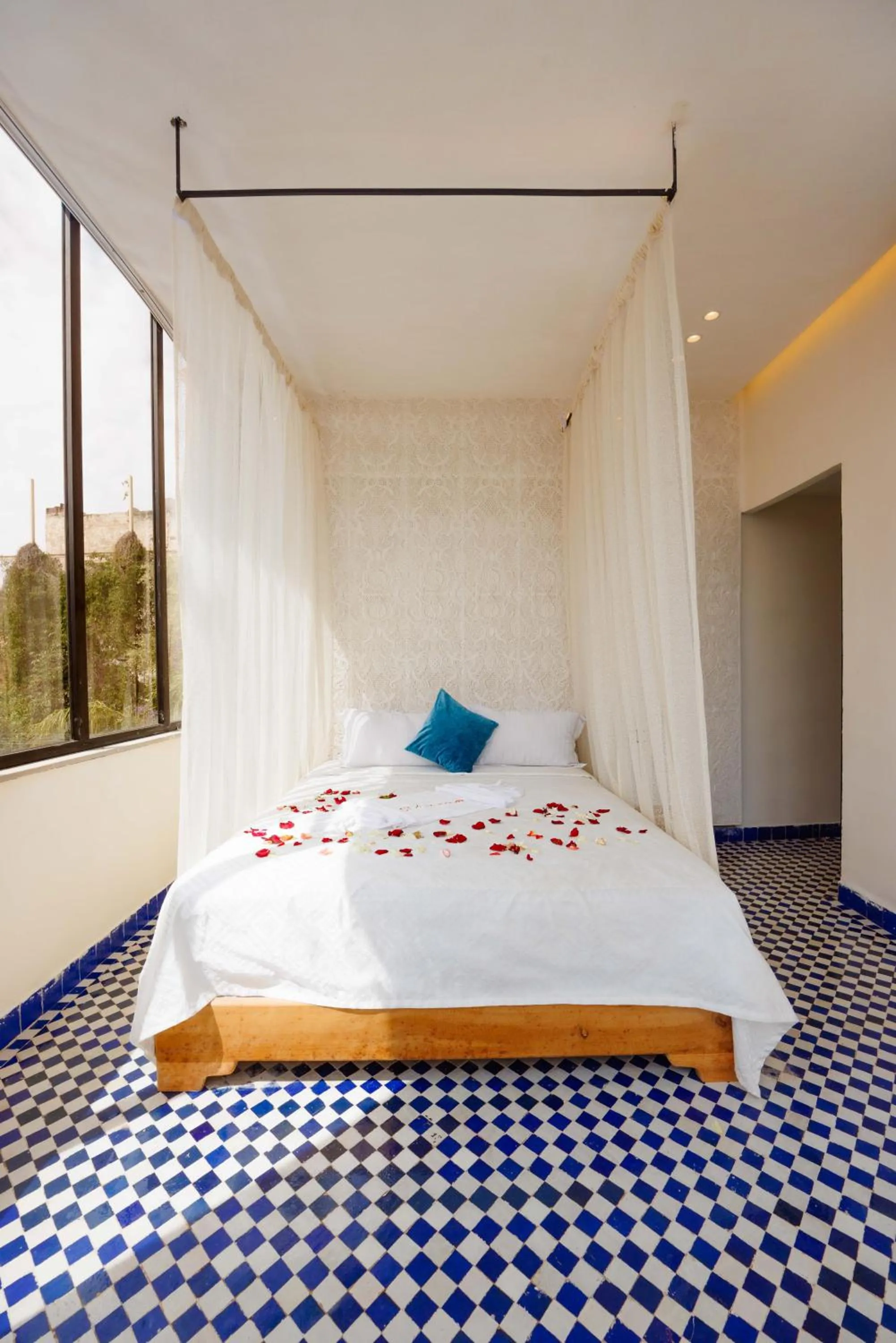 Bed in Palais Shazam & SPA