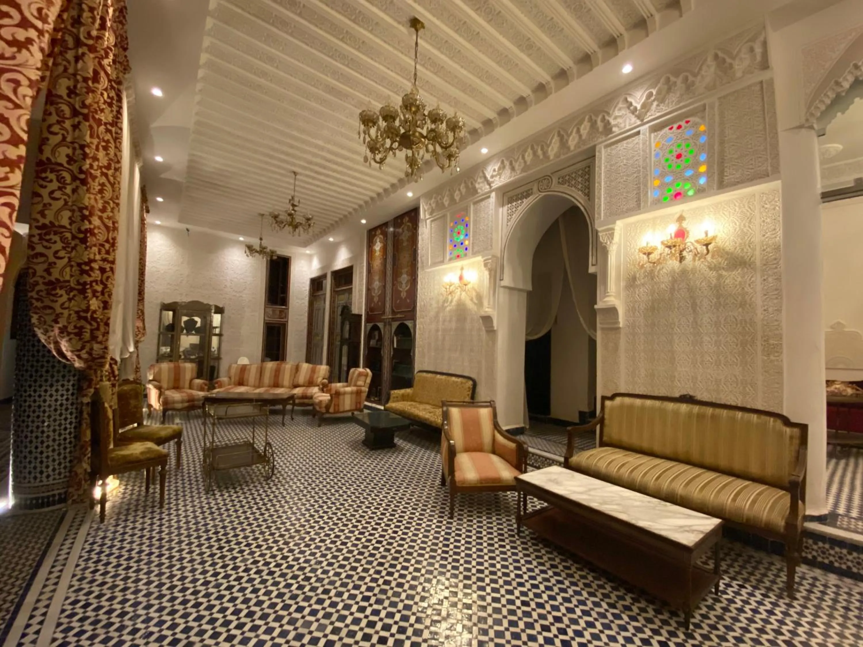 Patio in Palais Shazam & SPA