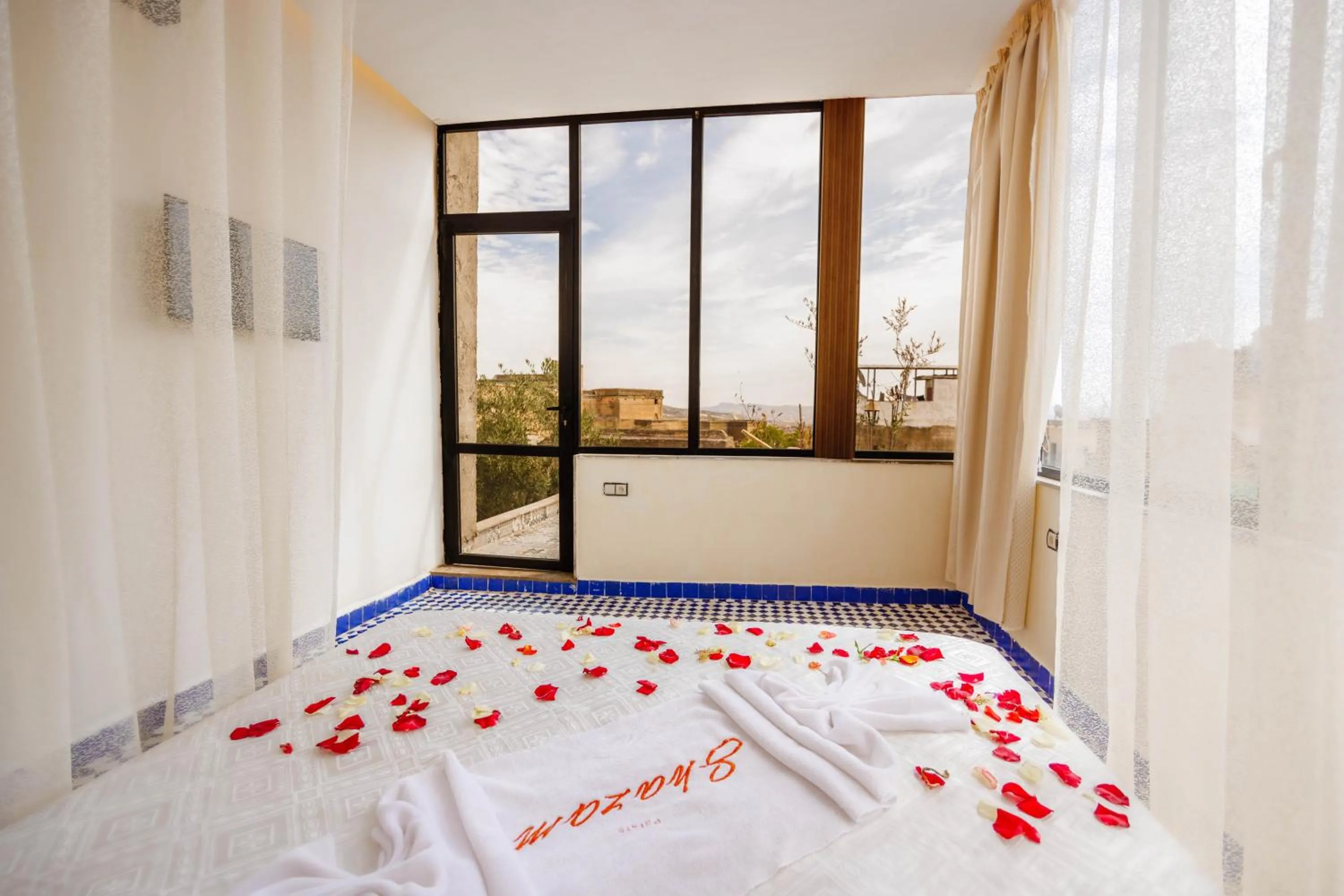 Bed in Palais Shazam & SPA