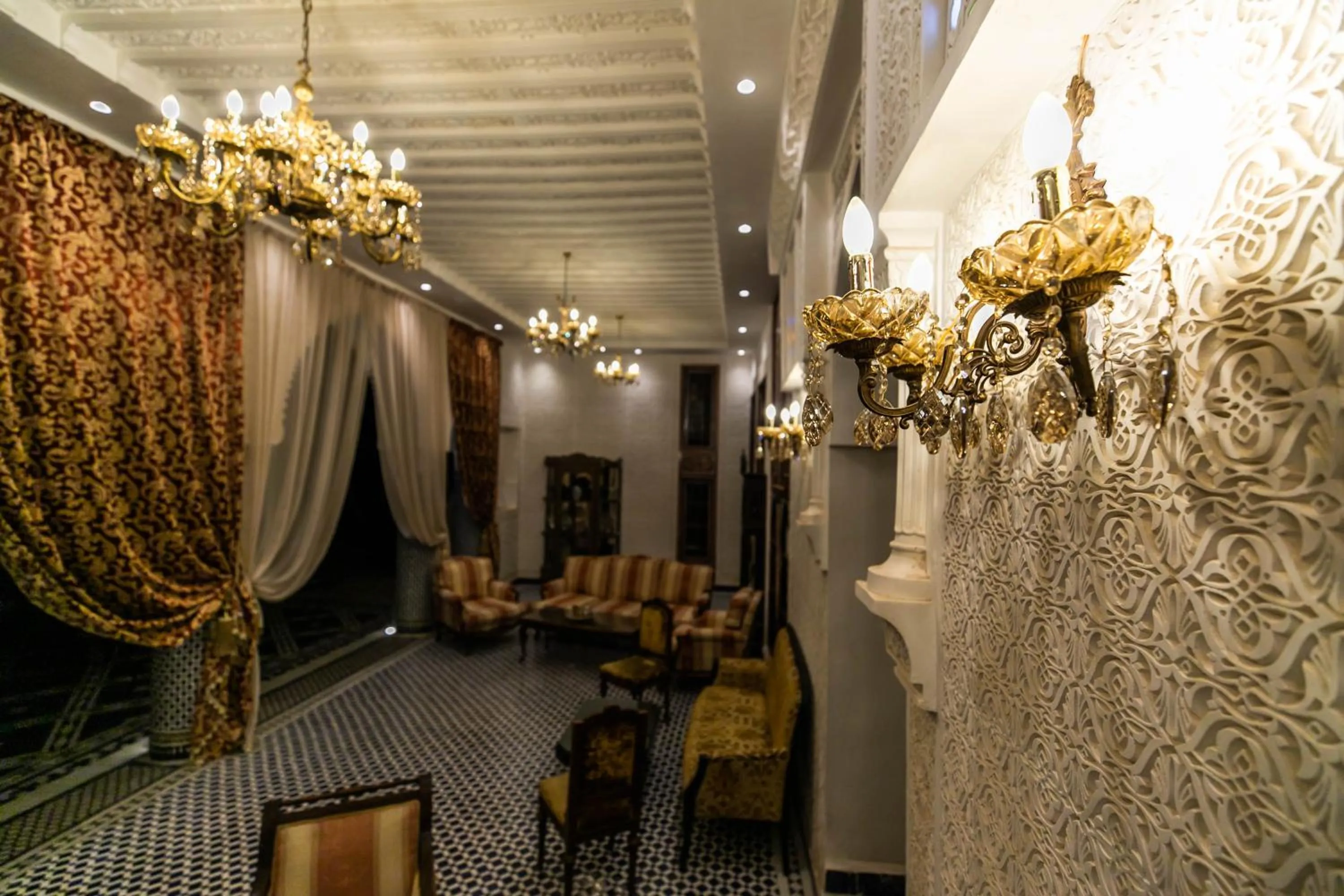 Decorative detail in Palais Shazam & SPA