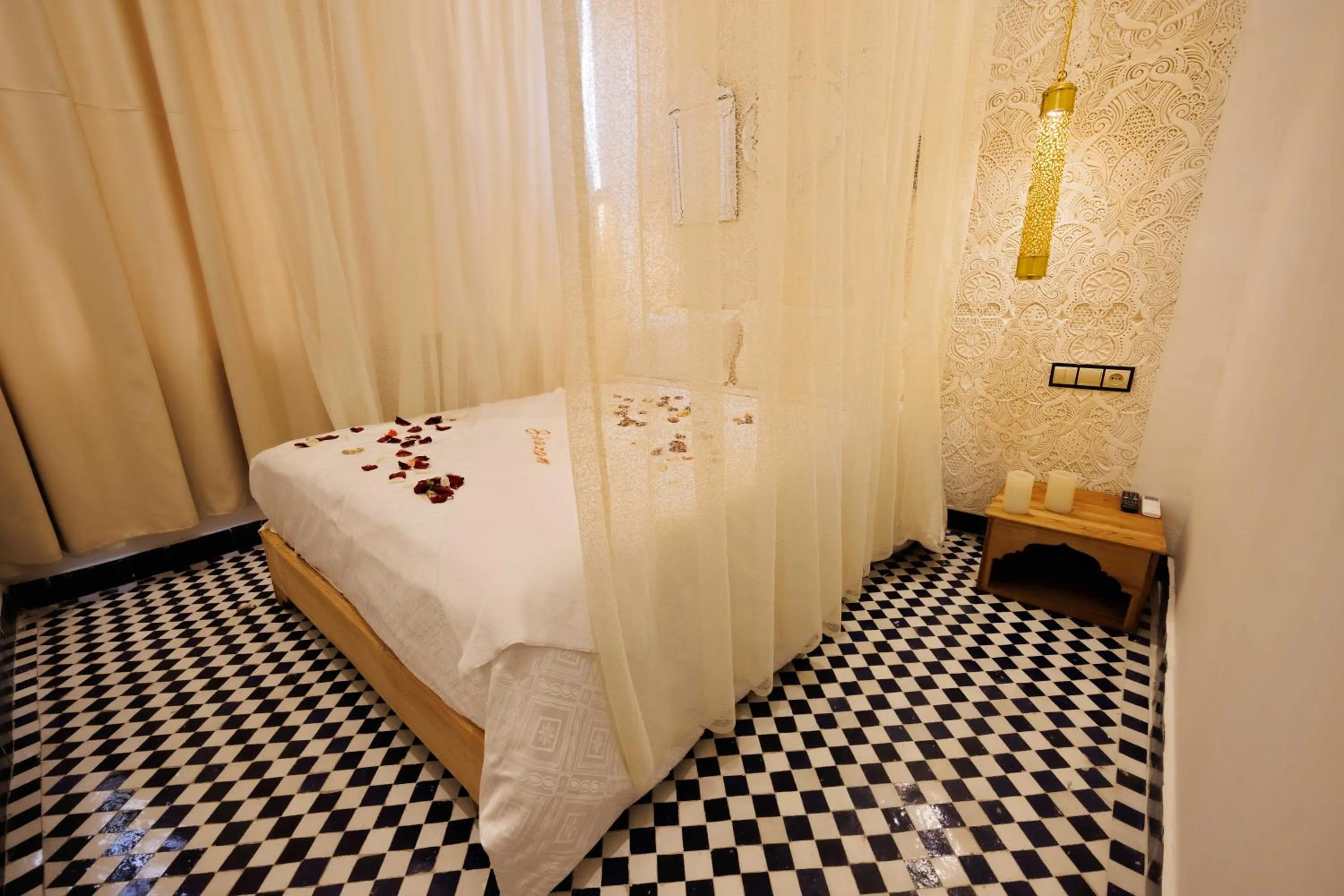 Bed in Palais Shazam & SPA