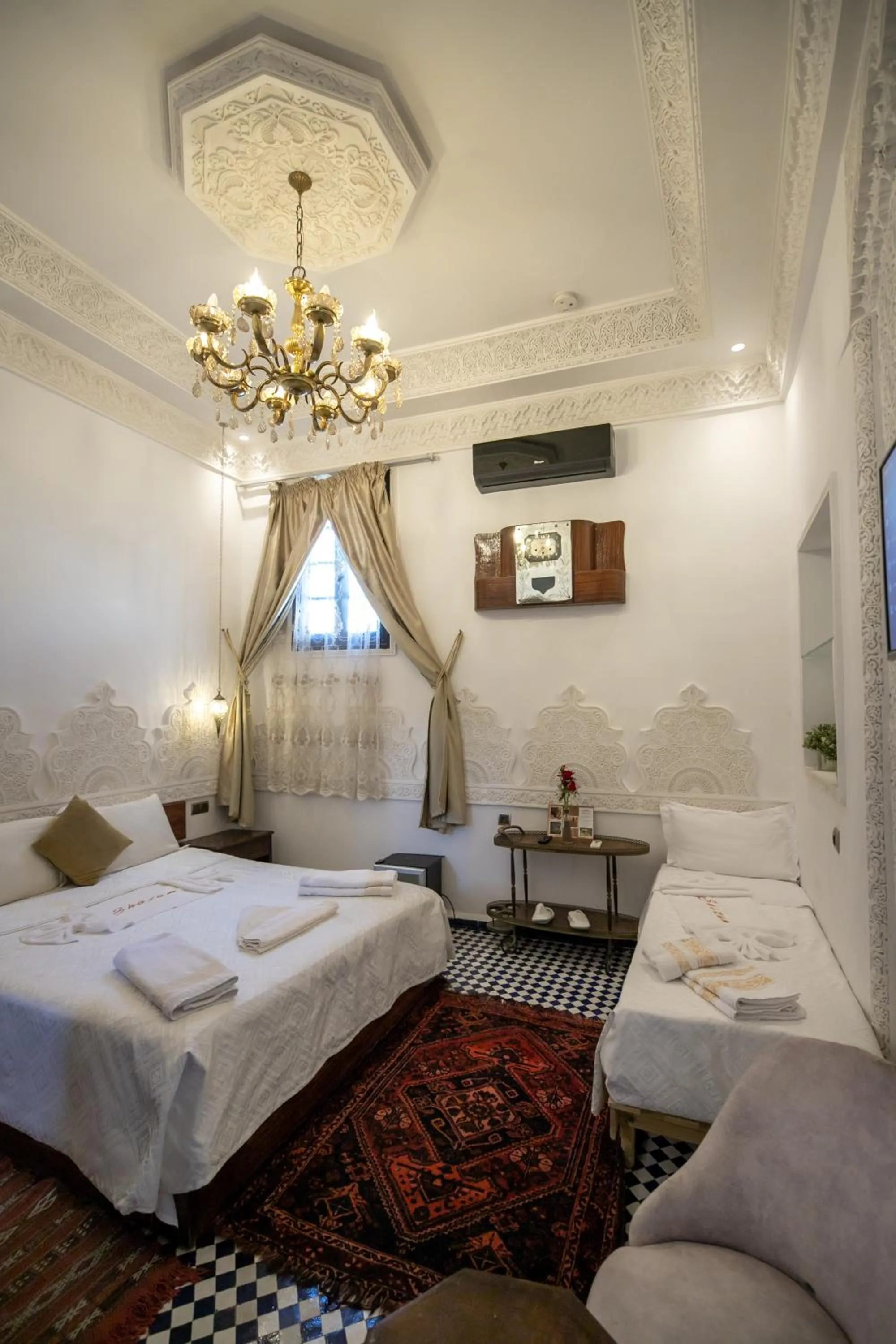 Bed in Palais Shazam & SPA