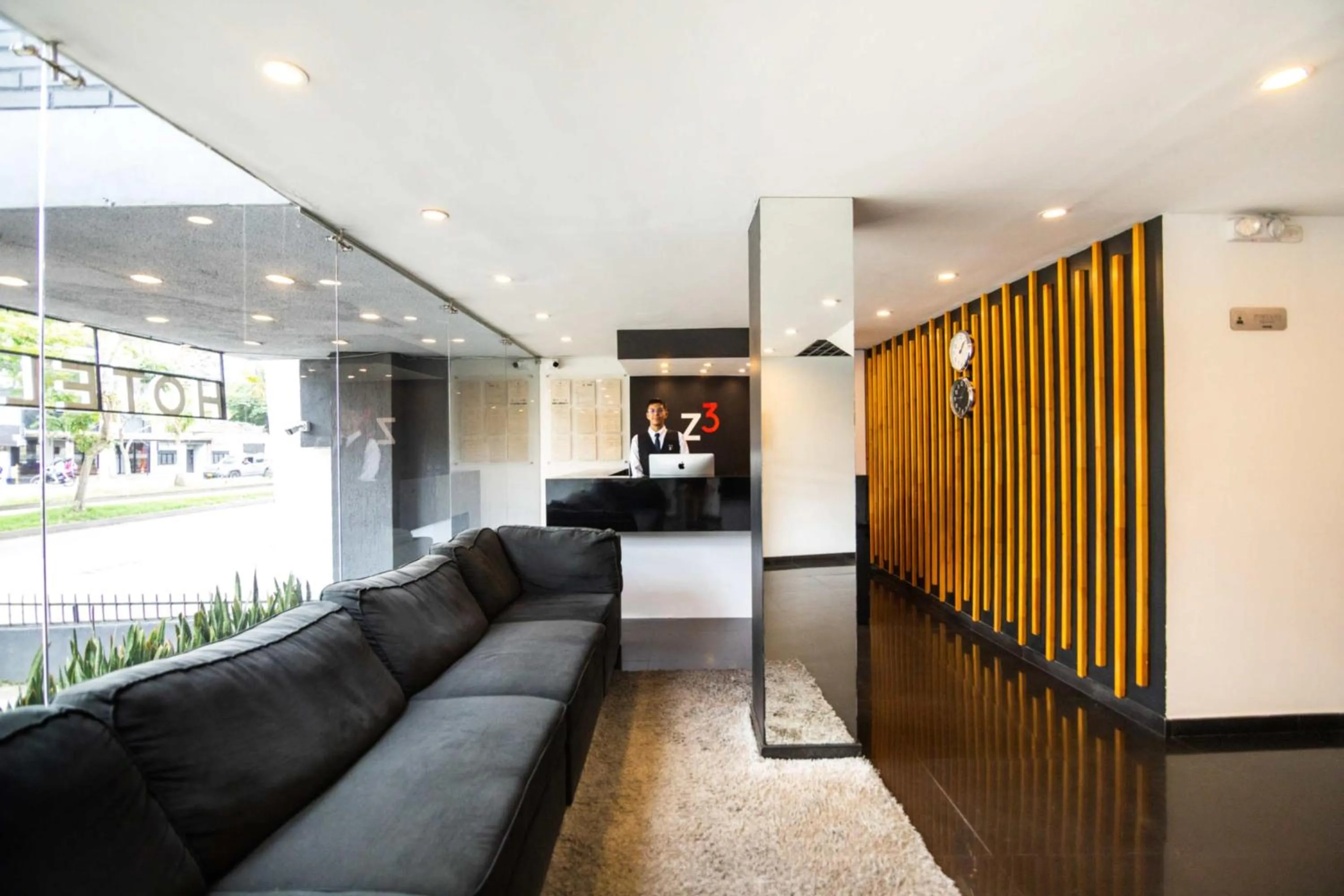 Lobby or reception in Hotel Z3 Pereira
