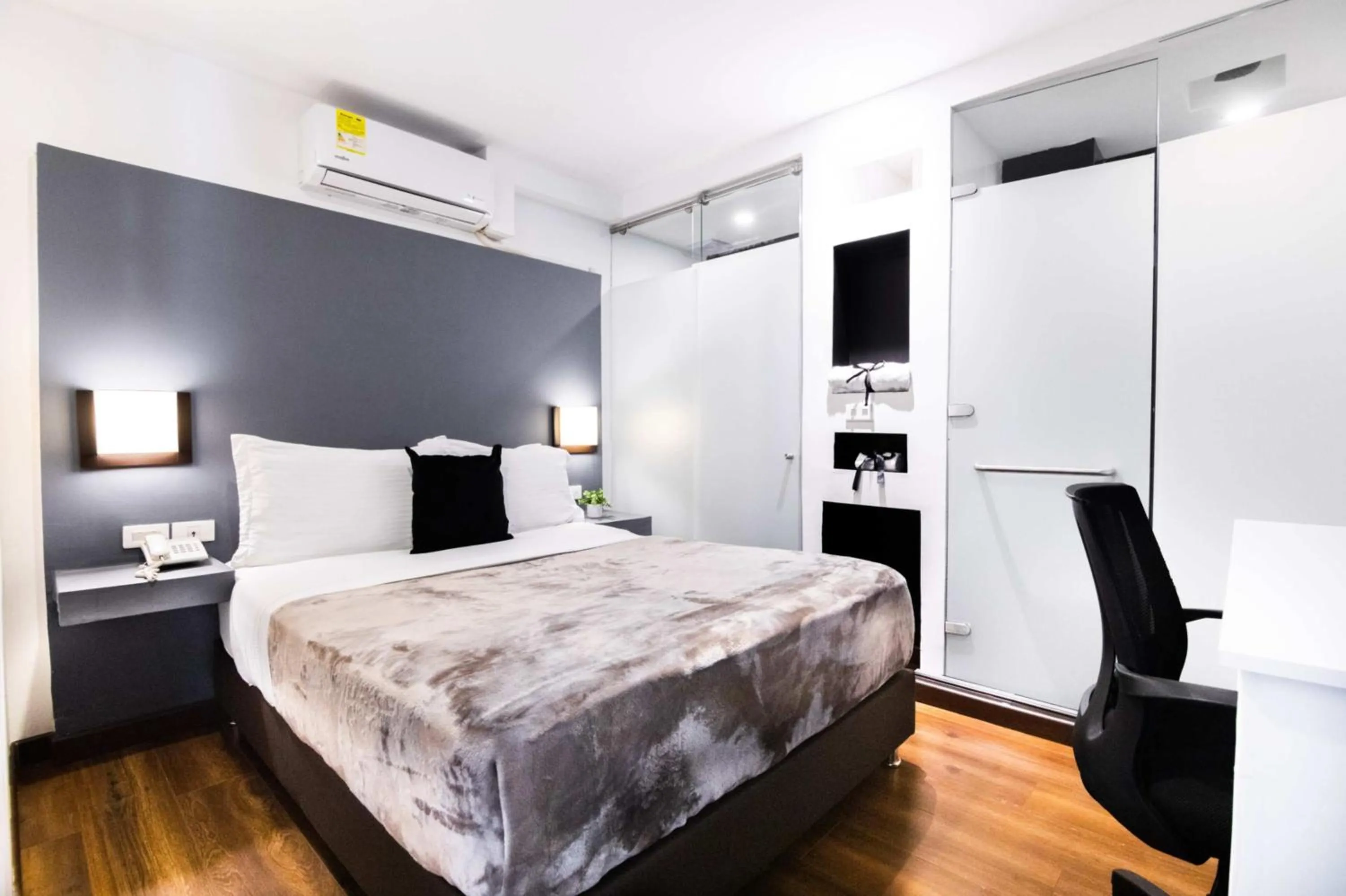 Bed in Hotel Z3 Pereira