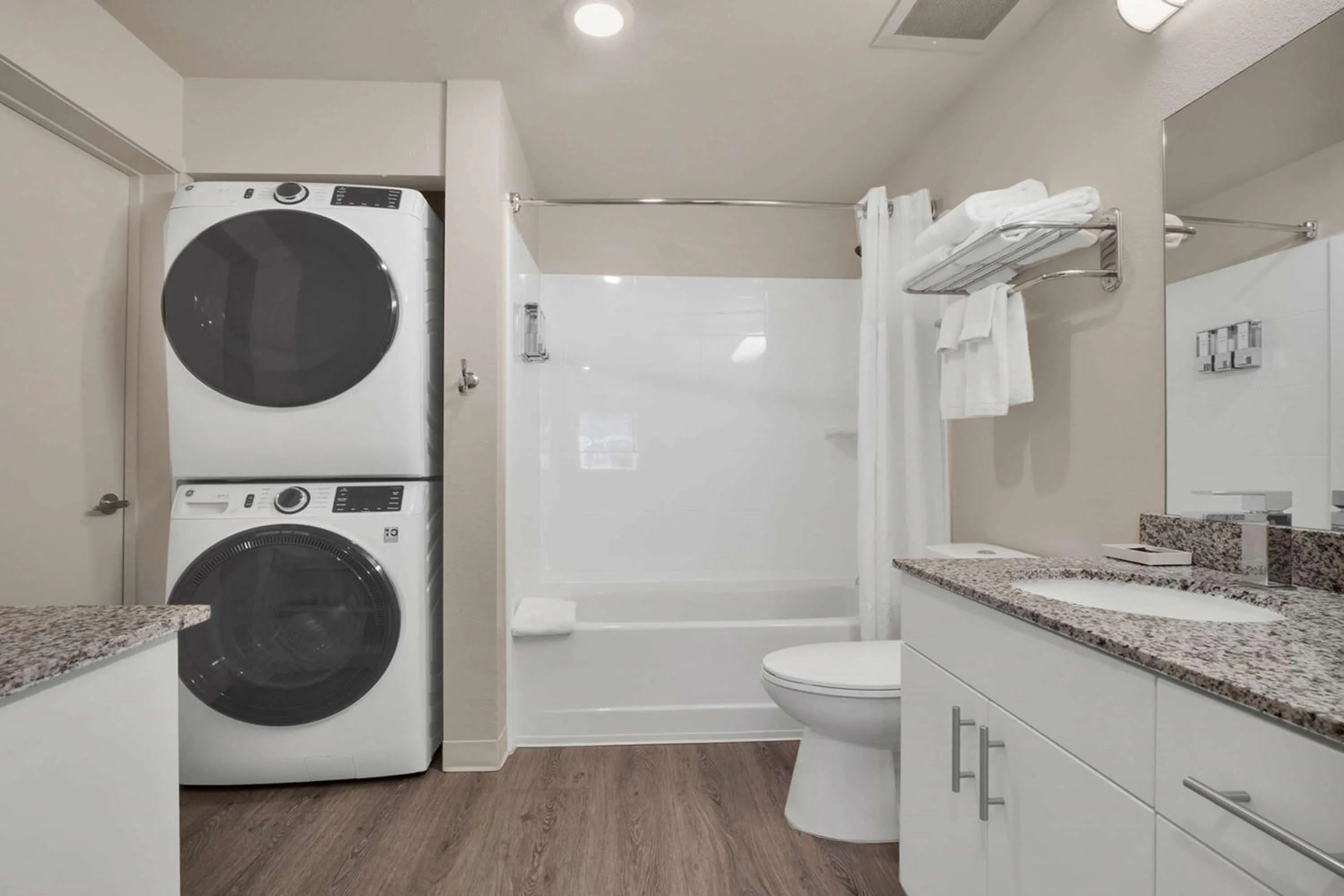 Bathroom in WaterWalk Extended Stay by Wyndham Charlotte - Arrowood