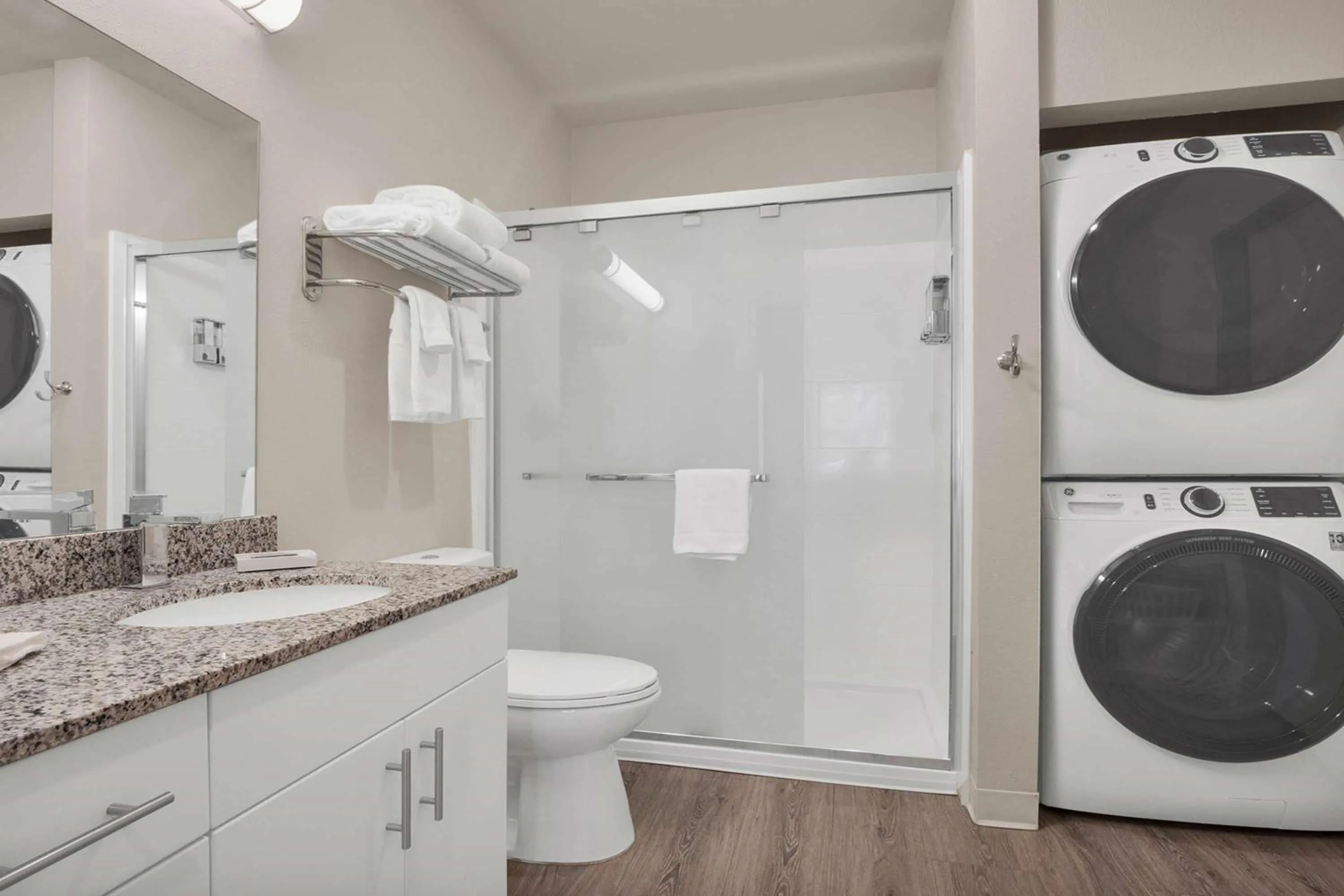 Bathroom in WaterWalk Extended Stay by Wyndham Charlotte - Arrowood