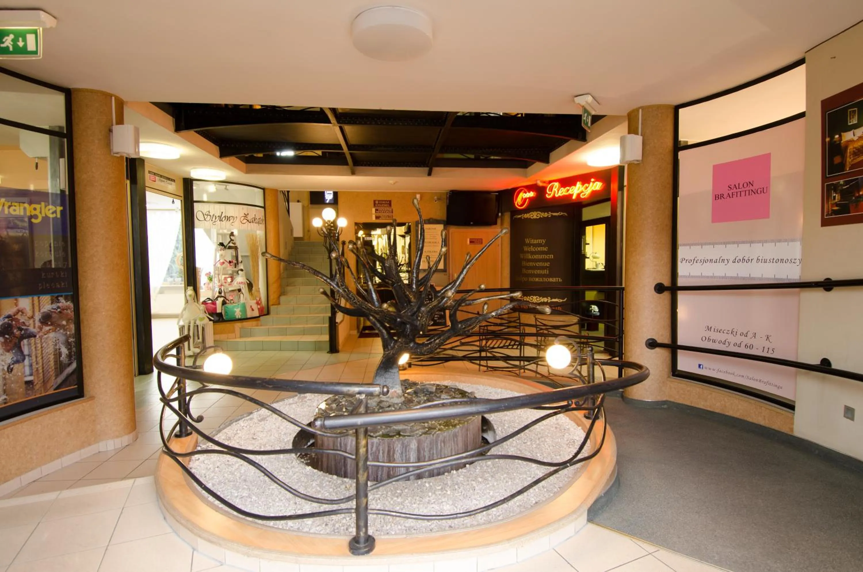 Lobby or reception in Hotel Atrium