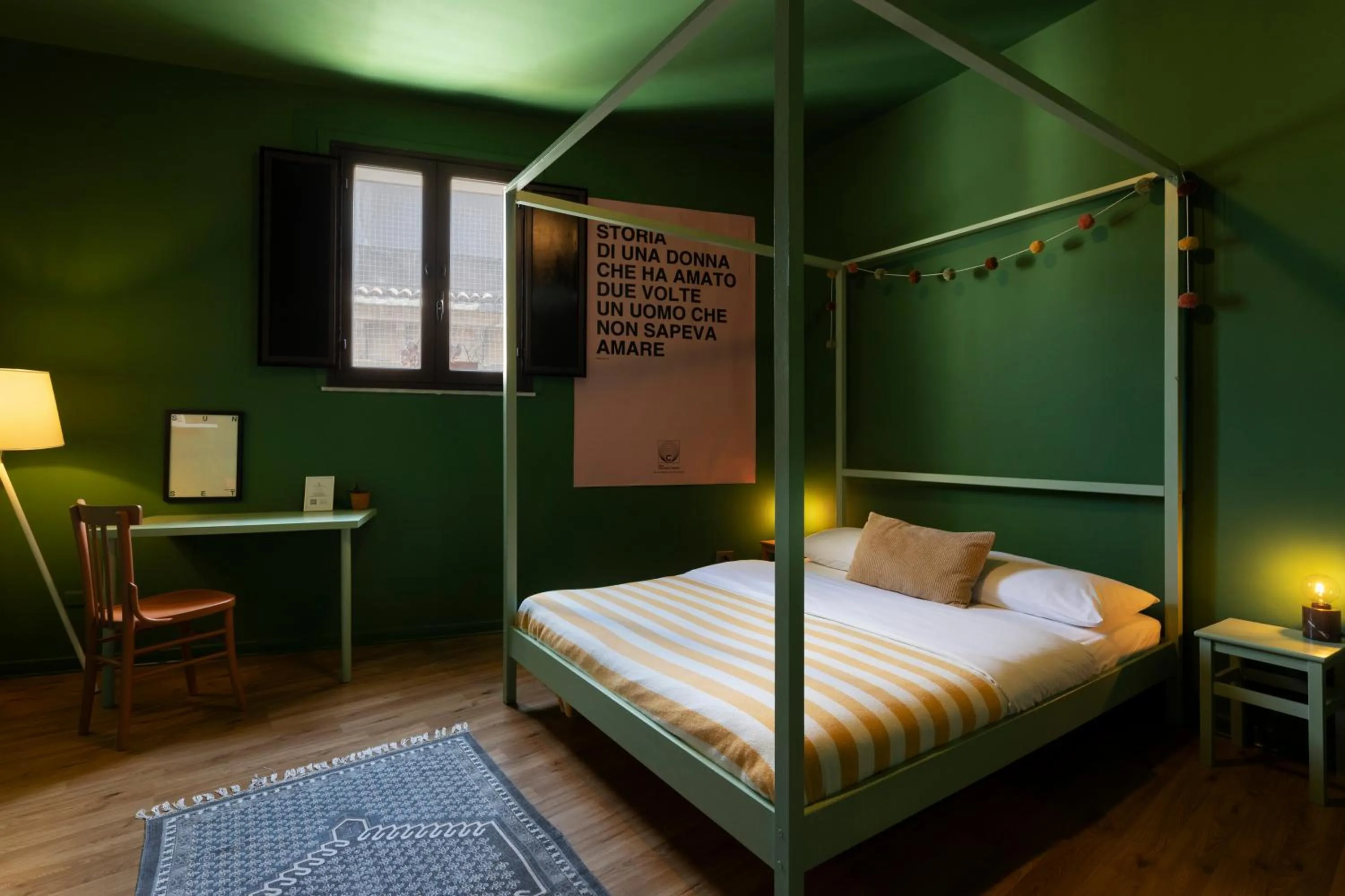 Bed in HOMESTAY rooftop