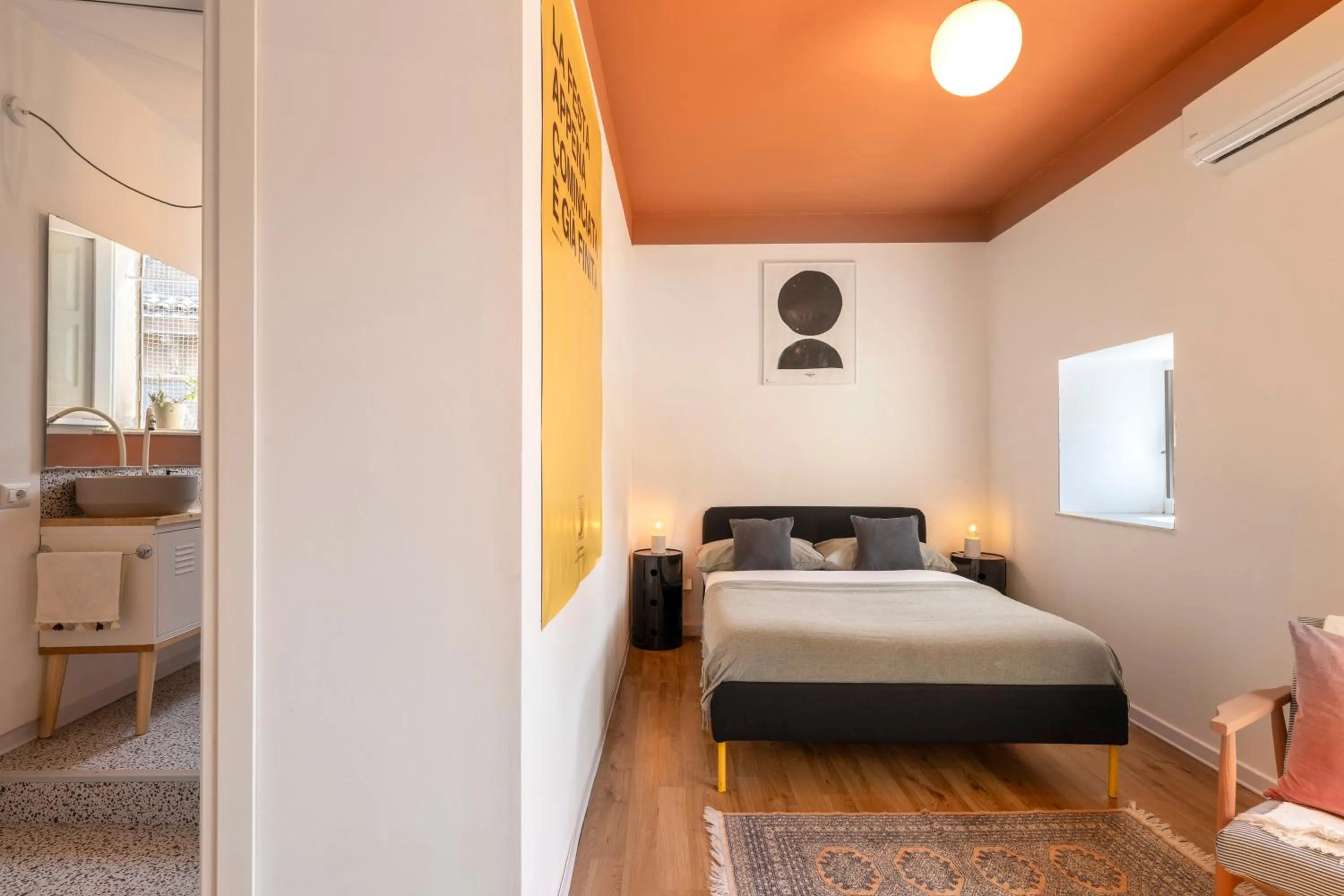 Bed in HOMESTAY rooftop