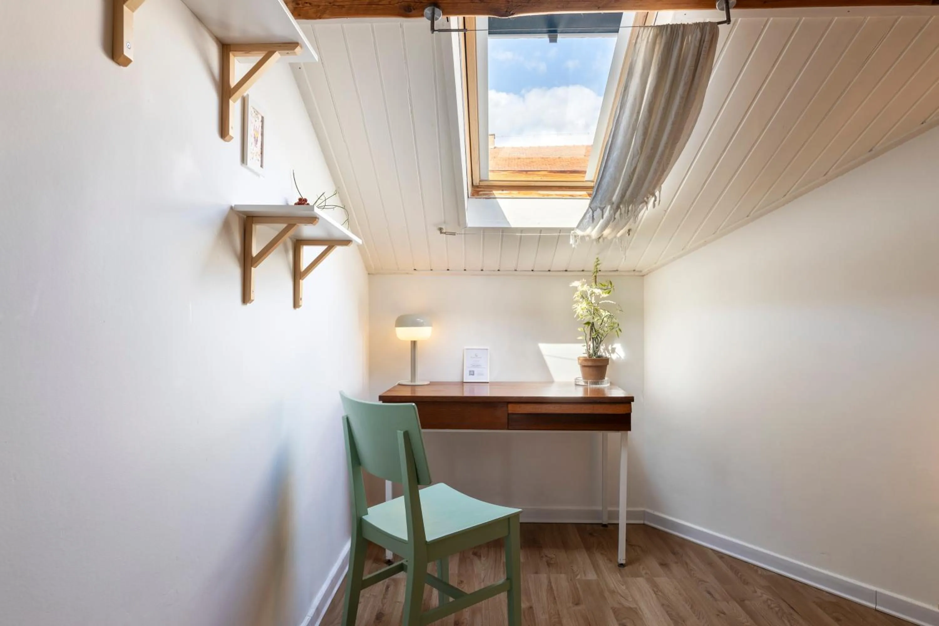 Seating area in HOMESTAY rooftop